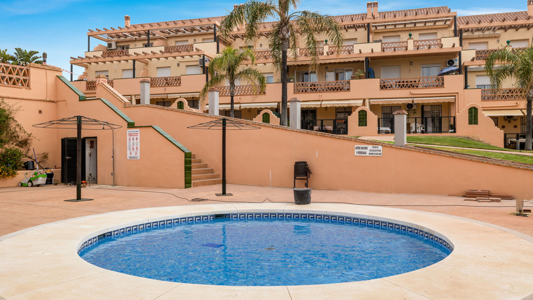 Sunset apartment with pool in El Faro Ref 211 (OLD)