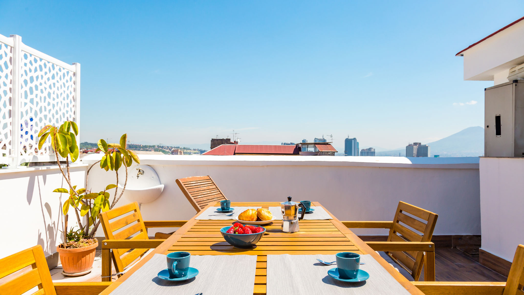 Napoliapartments.it Napoli Viewsuvio Terrace at historical center