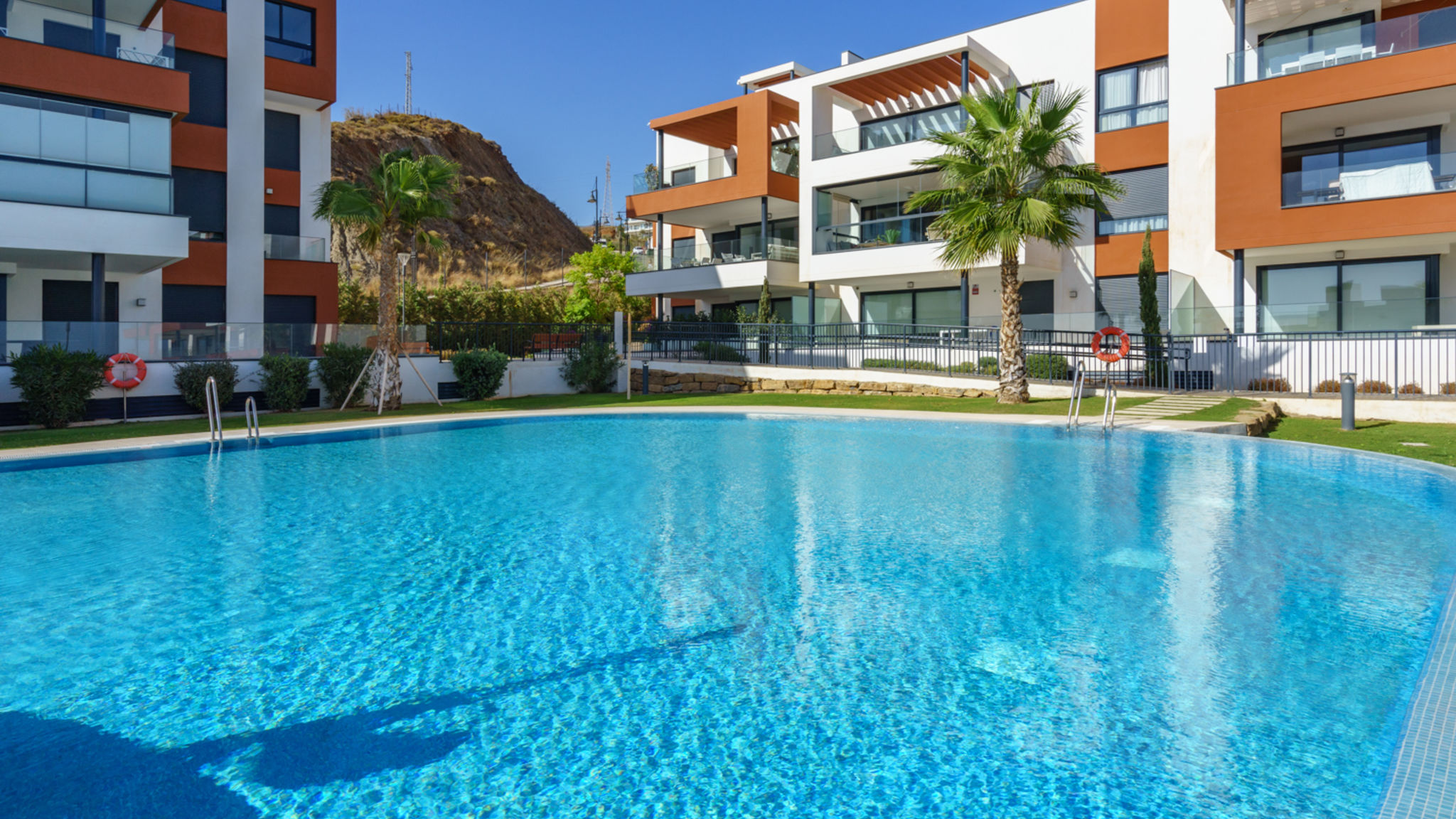Design apartment with pool in Carvajal - Ref 213