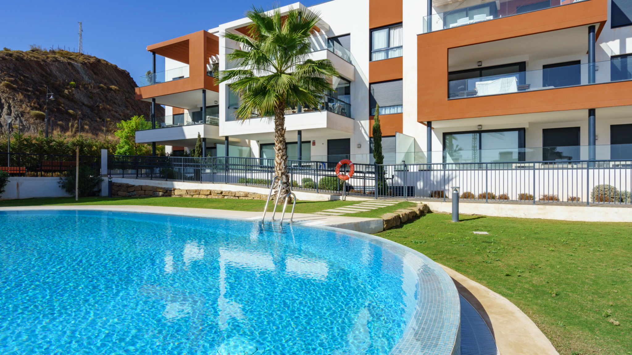 Design apartment with pool in Carvajal - Ref 213