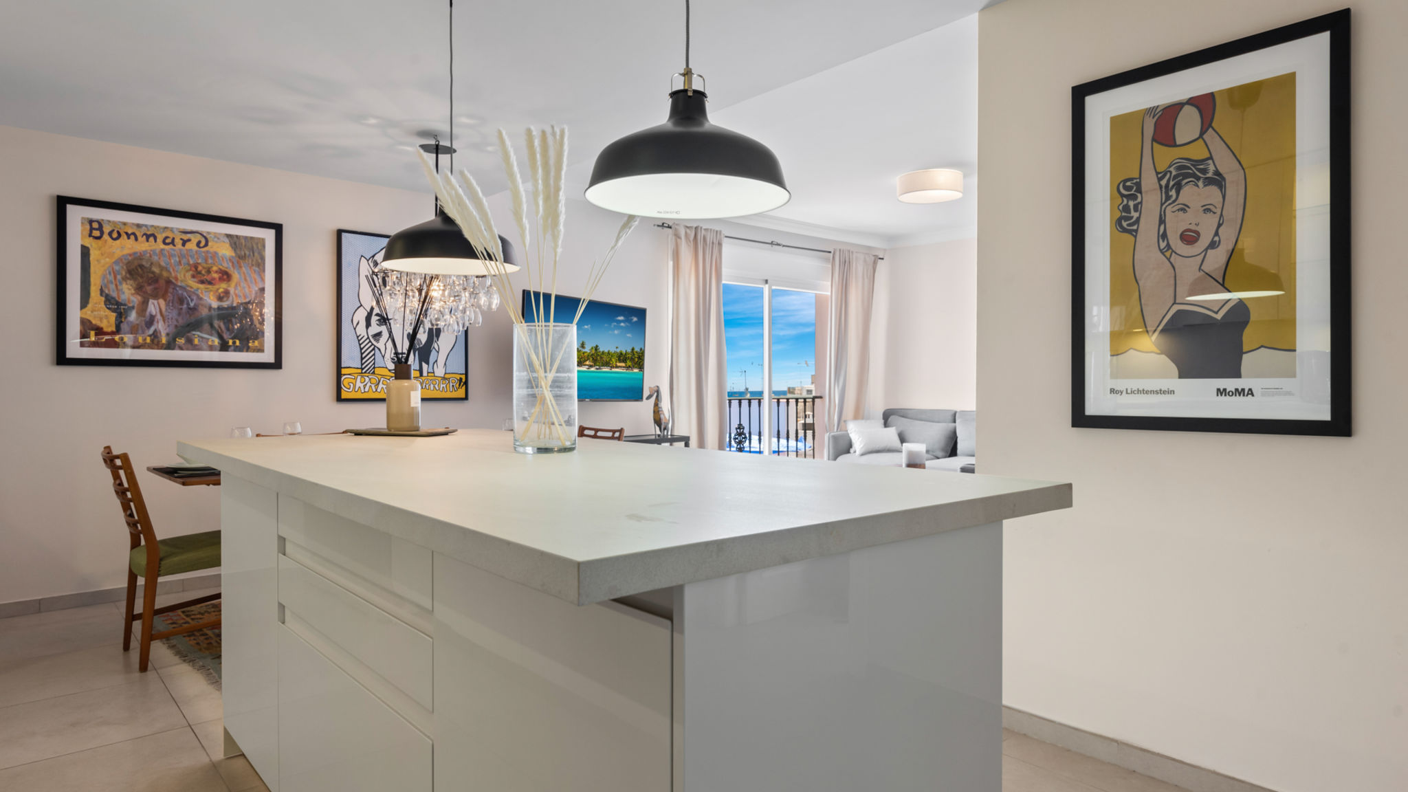 Modern flat with panoramic view Terrace - Ref M32