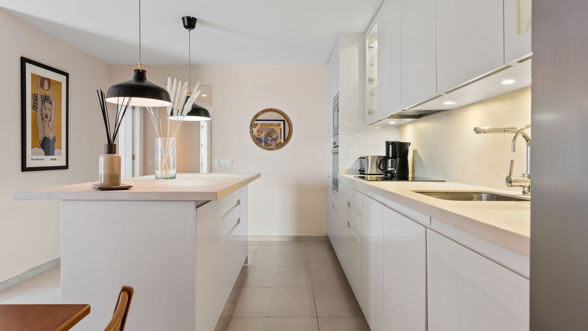 Modern flat with panoramic view Terrace - Ref M32