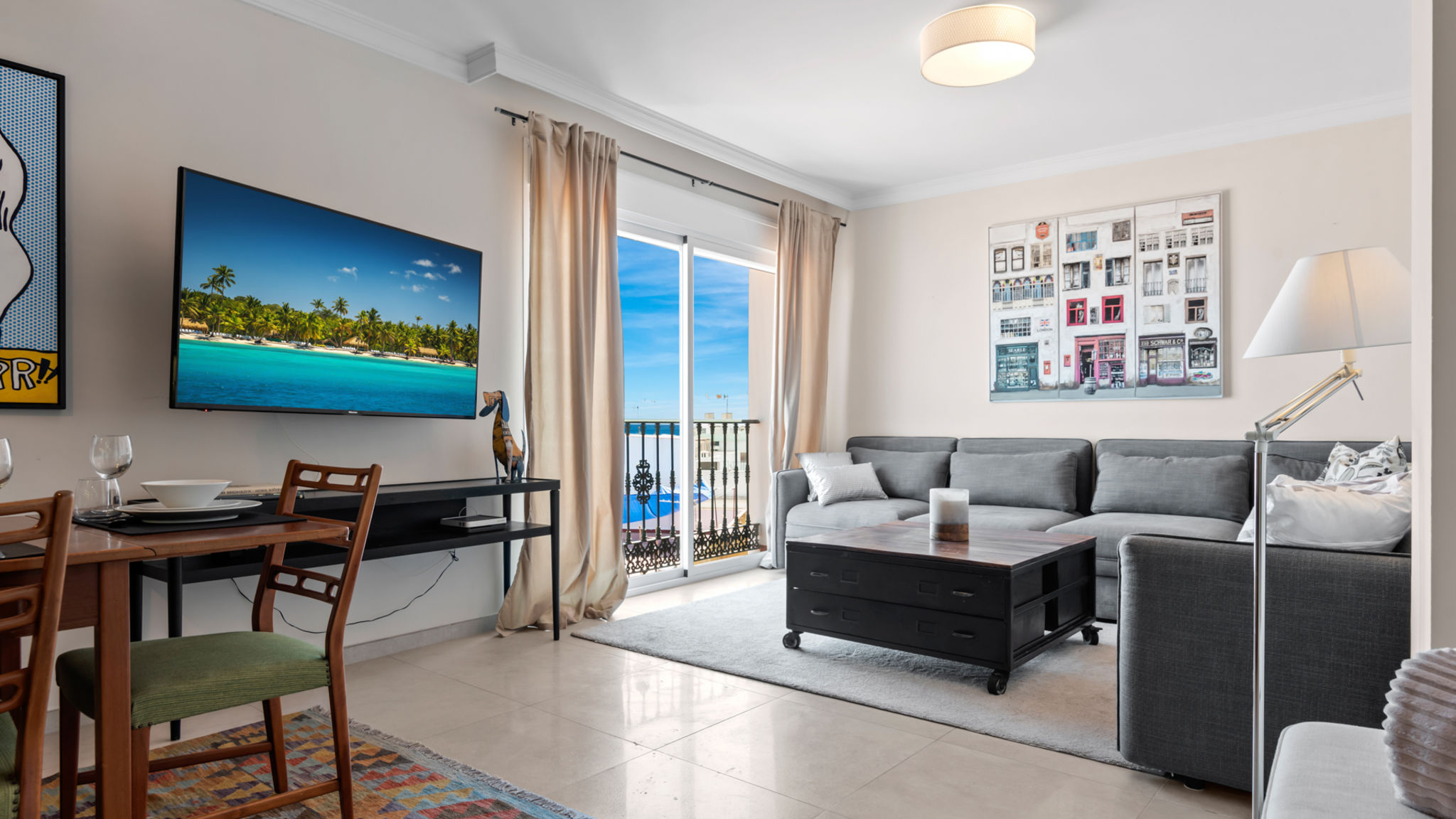 Modern flat with panoramic view Terrace - Ref M32
