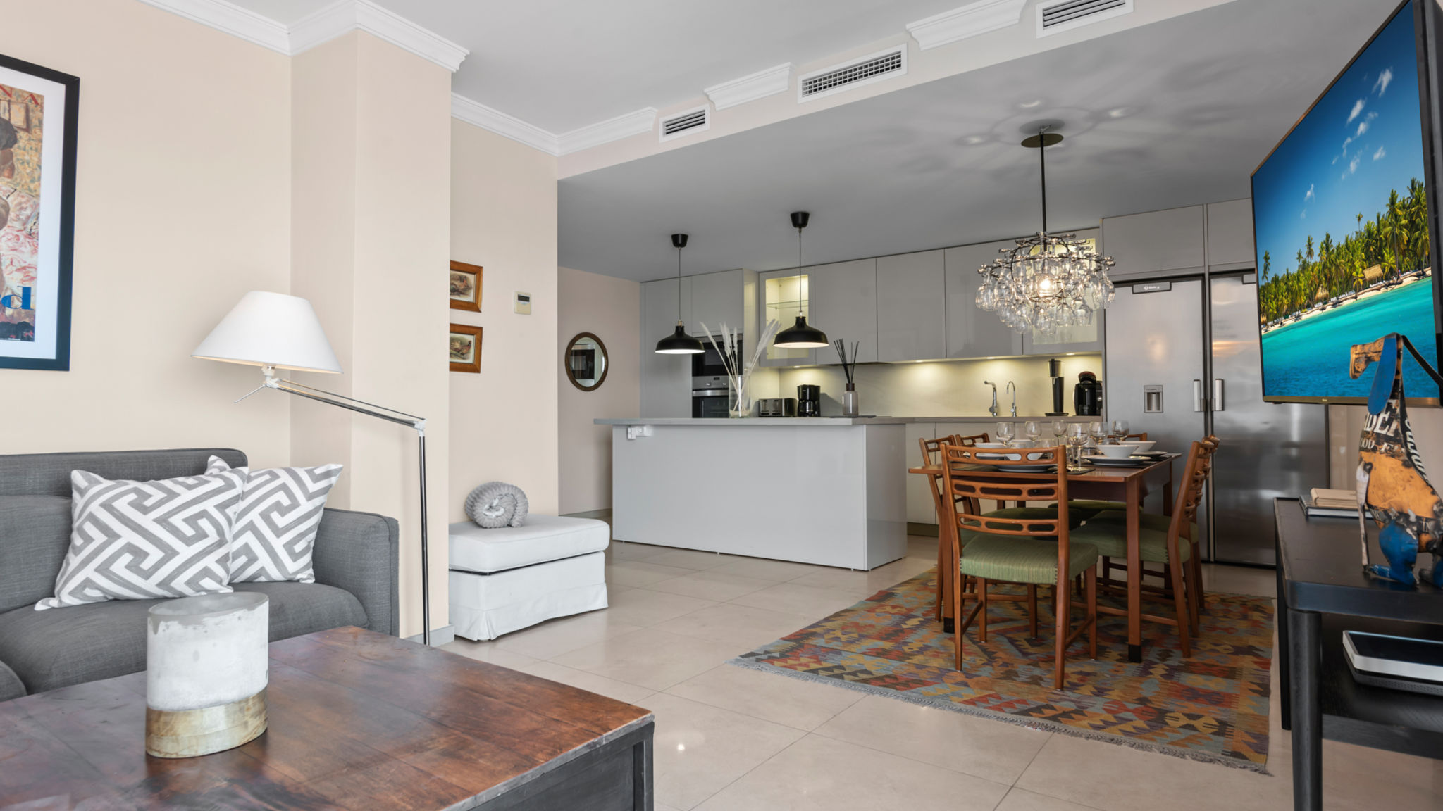 Modern flat with panoramic view Terrace - Ref M32