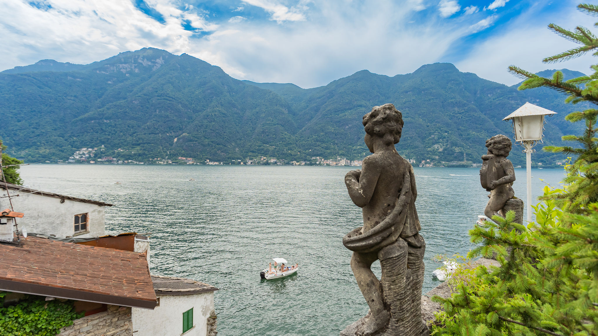 RentAllComo Nesso Terrace on Orrido di Nesso Waterfall 