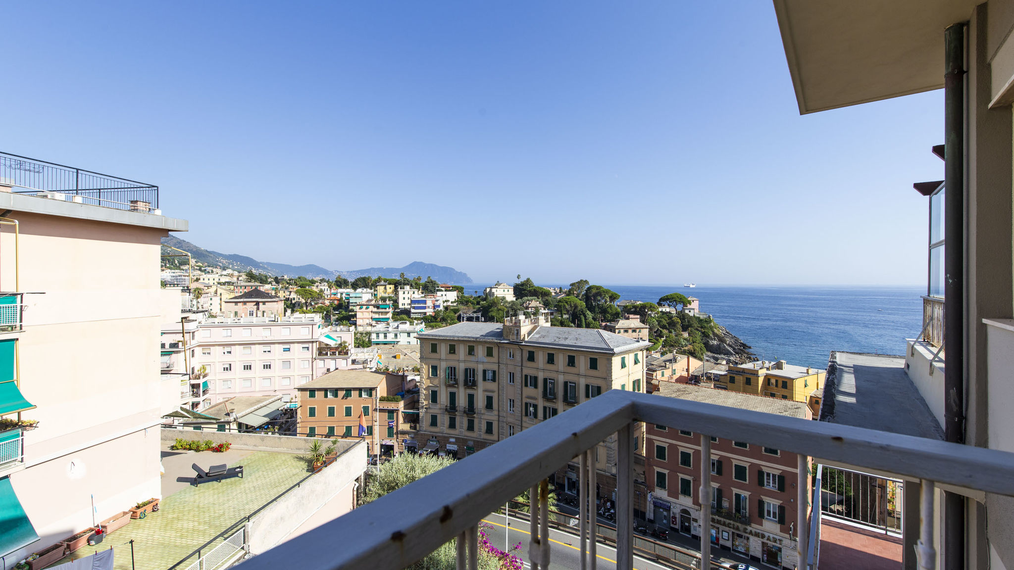 Panoramic sea view