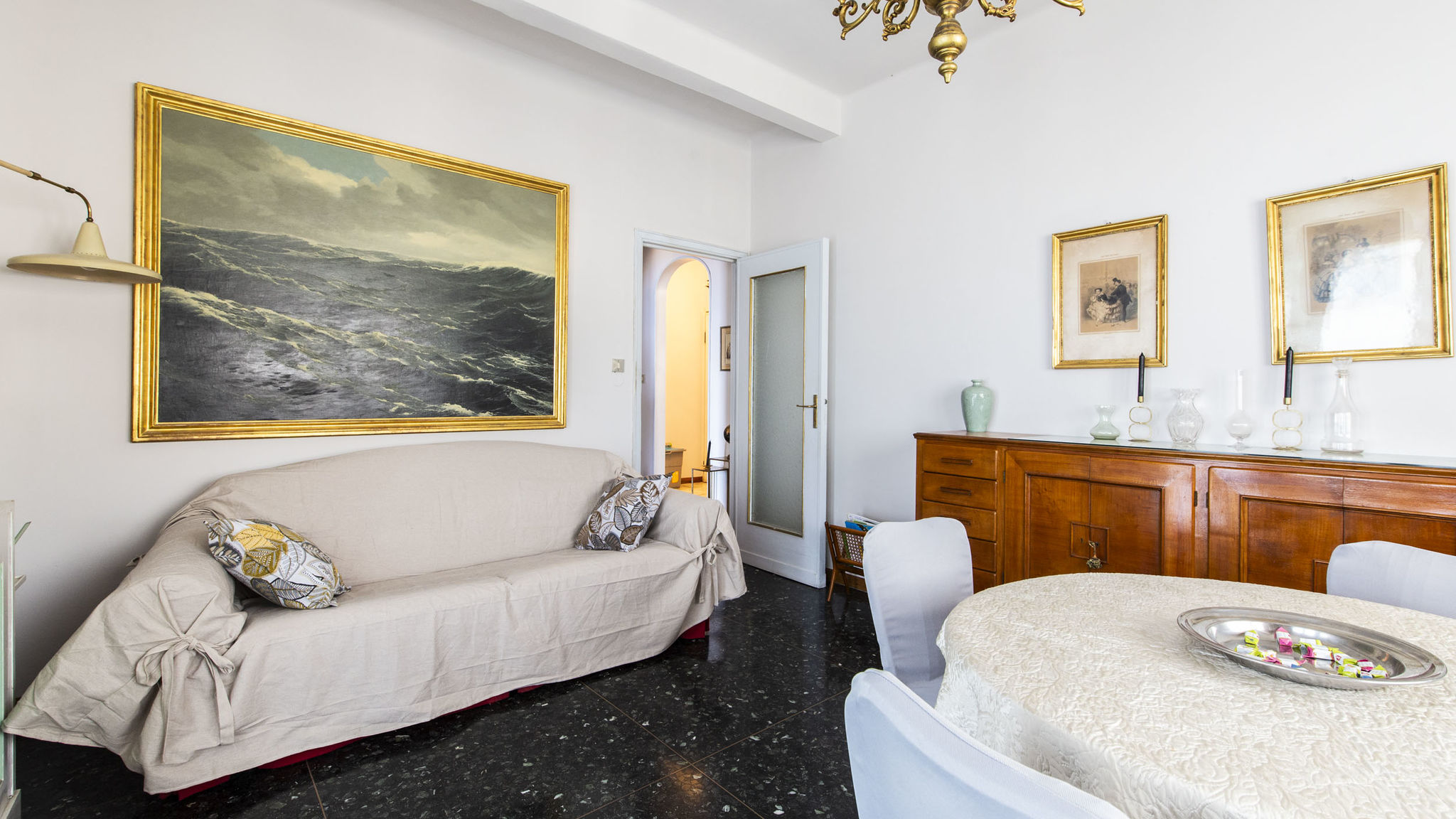Panoramic sea view