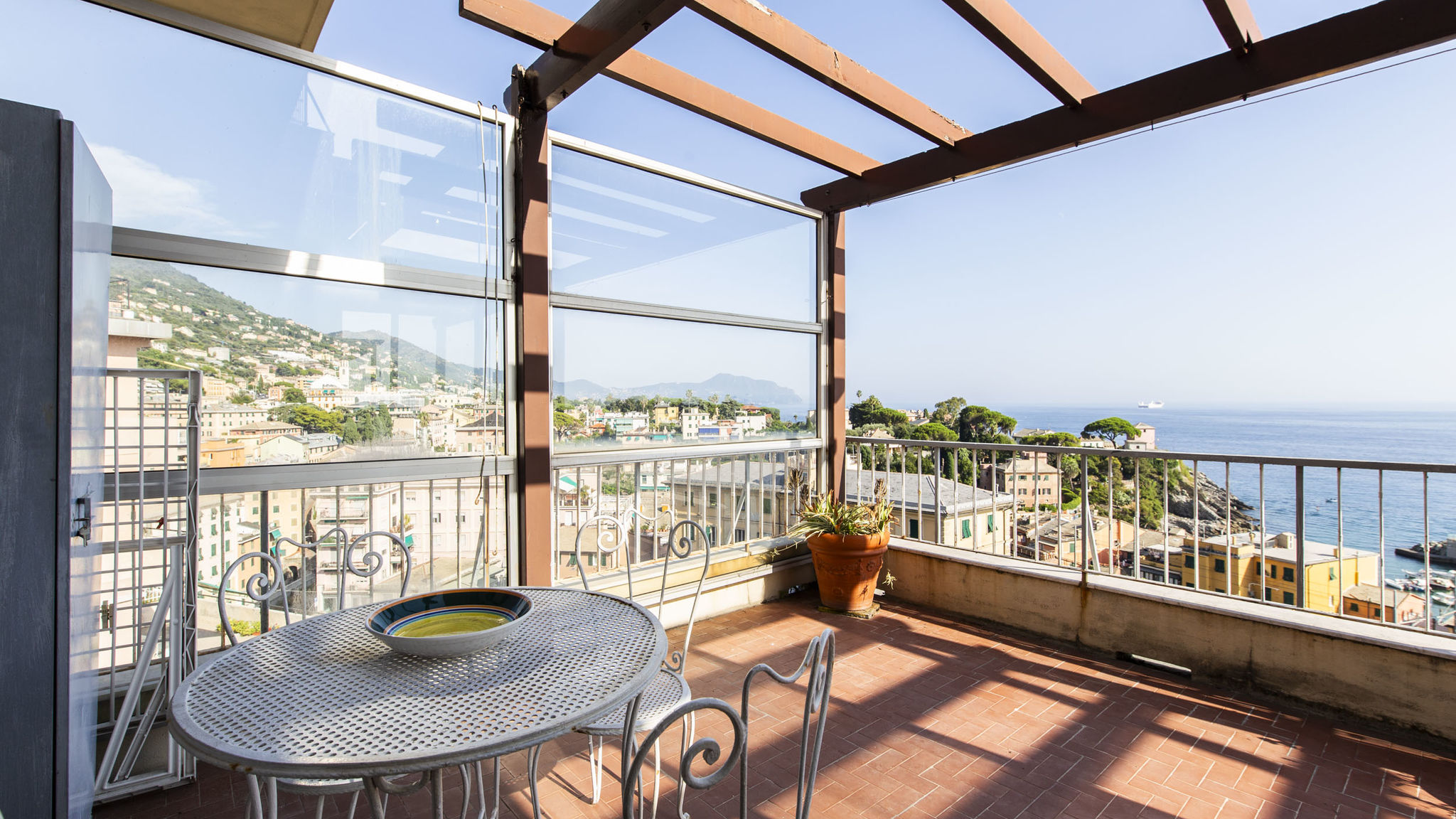 Panoramic sea view