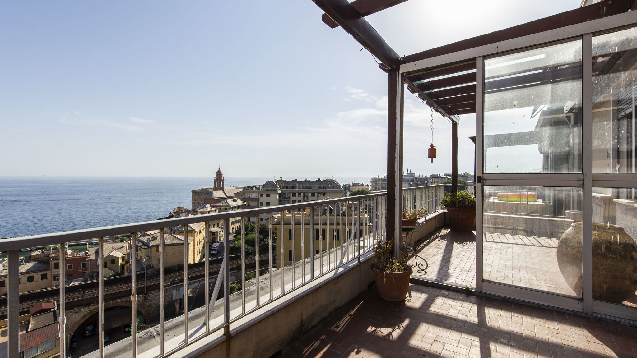 Panoramic sea view