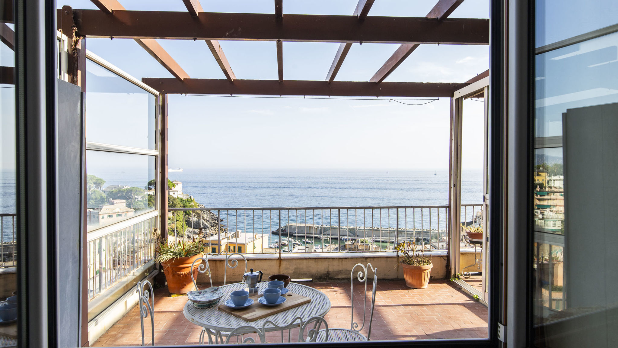Panoramic sea view