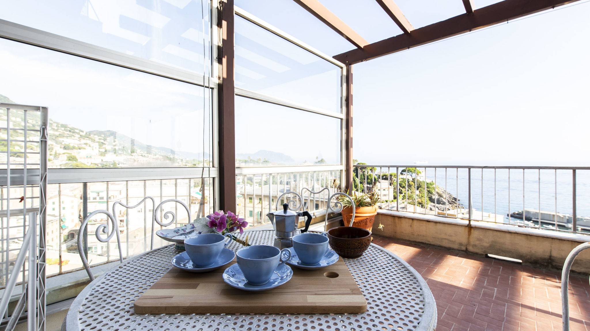 Panoramic sea view