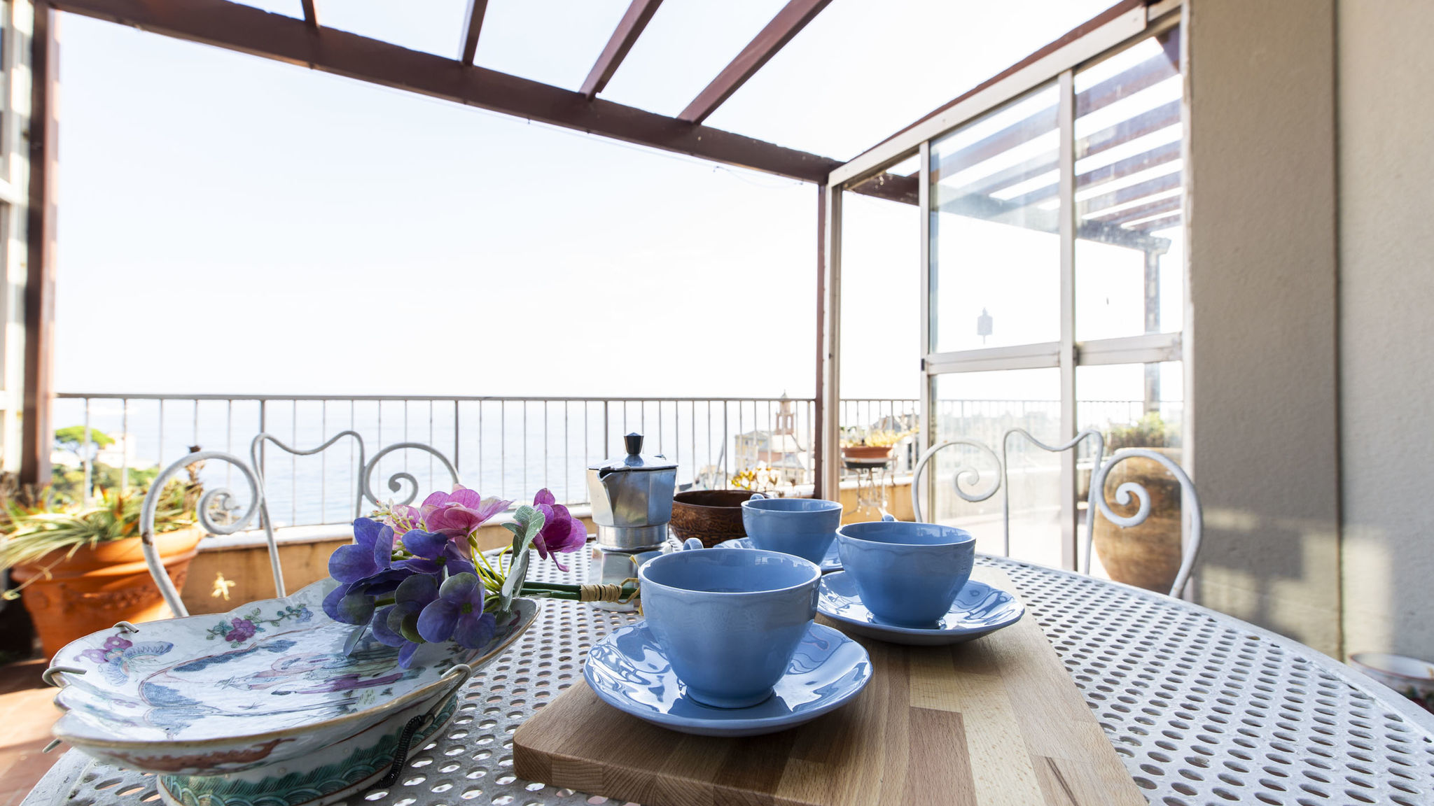 Panoramic sea view