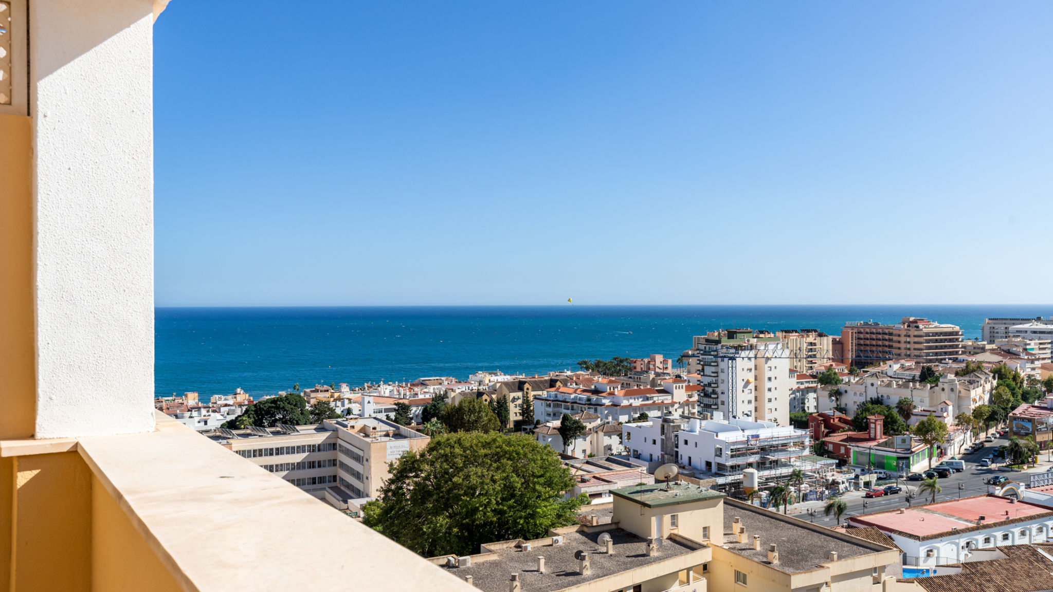 Costarentals Torremolinos Seaview terrace in La Carihuelas - Ref 233