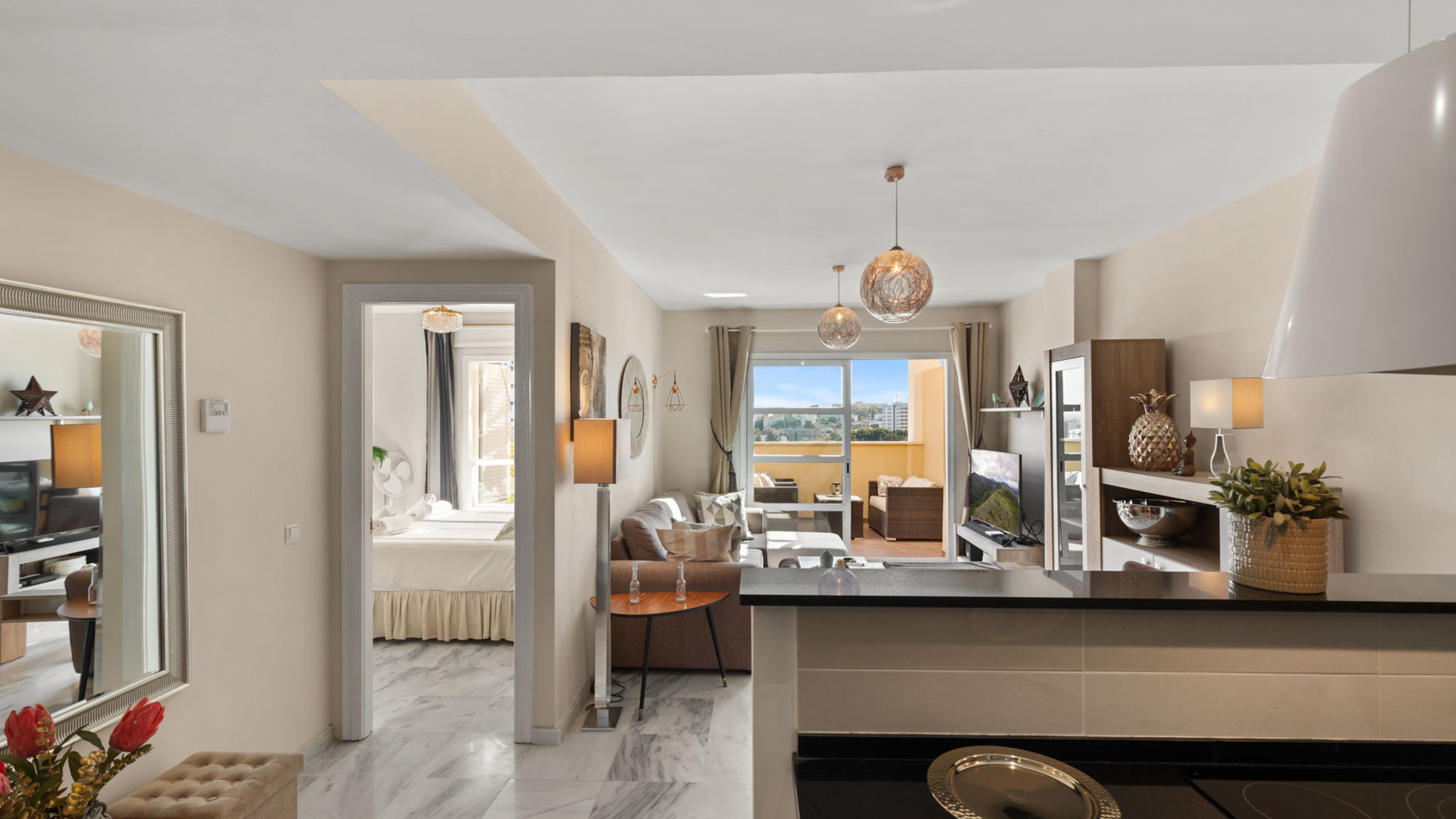 Costarentals Torremolinos Seaview terrace in Torremolinos by Costarentals - Ref 233