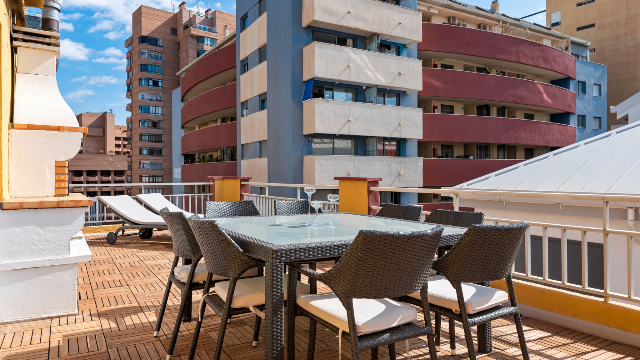 Sunny rooftop by Fuengirola harbour - Ref 232_OLD_OWNER