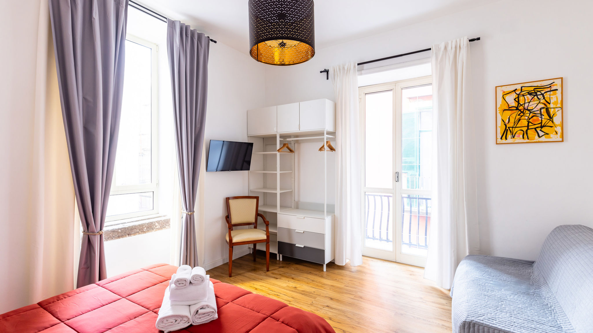 Italianway Napoli Barrio 133 - Double bedroom in center