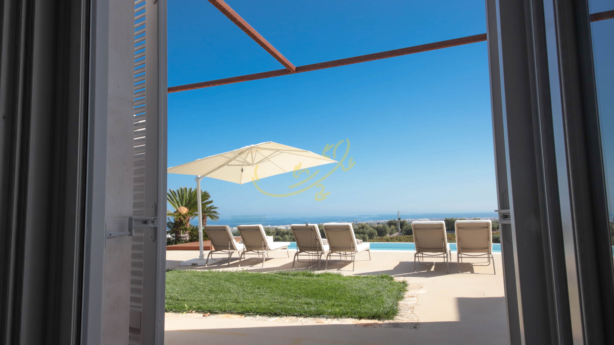 Italianway Monopoli TD Casale Donna Madia Sea View Pool Over Vineyard