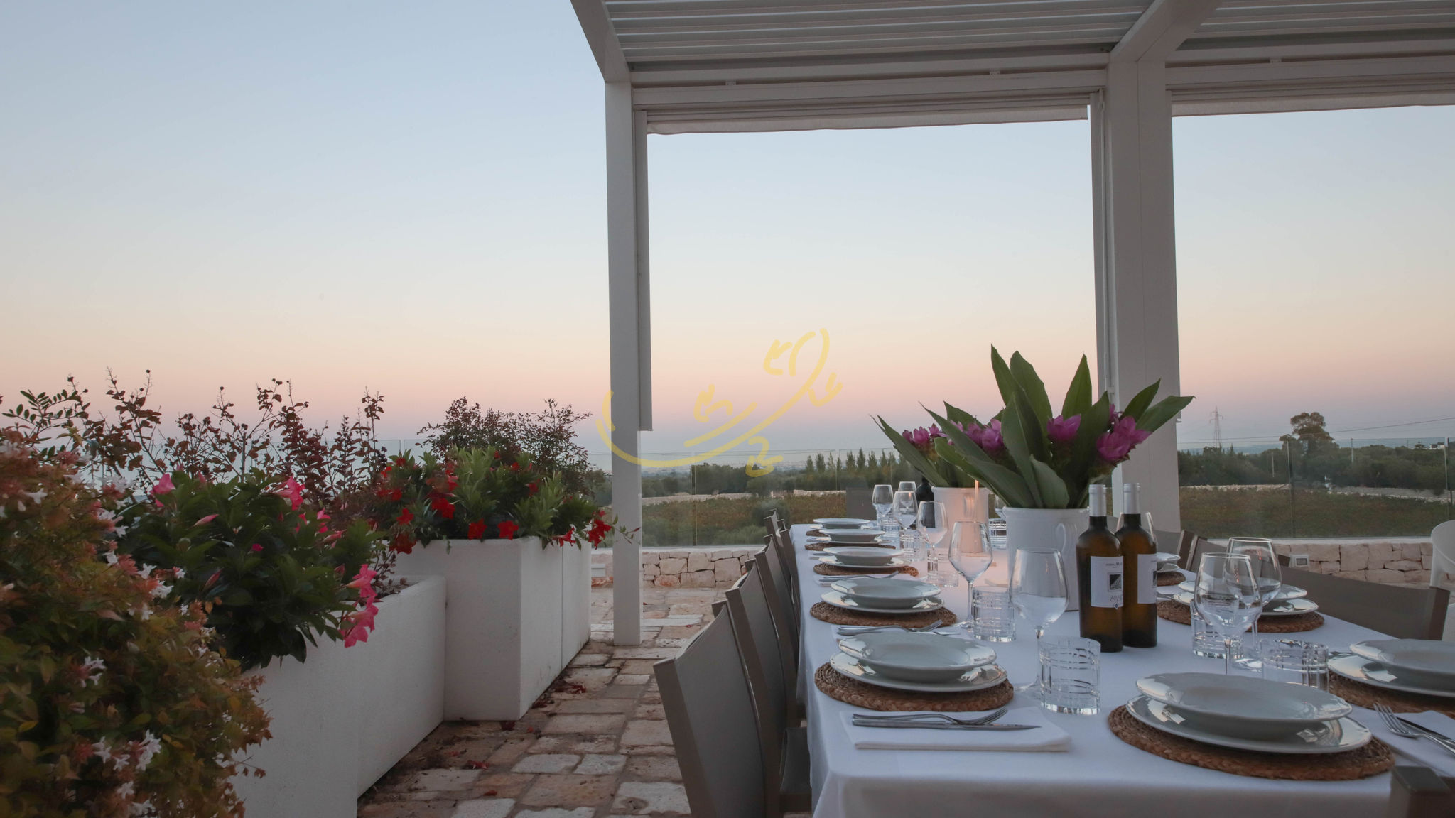 Italianway Monopoli TD Casale Donna Madia Sea View Pool Over Vineyard