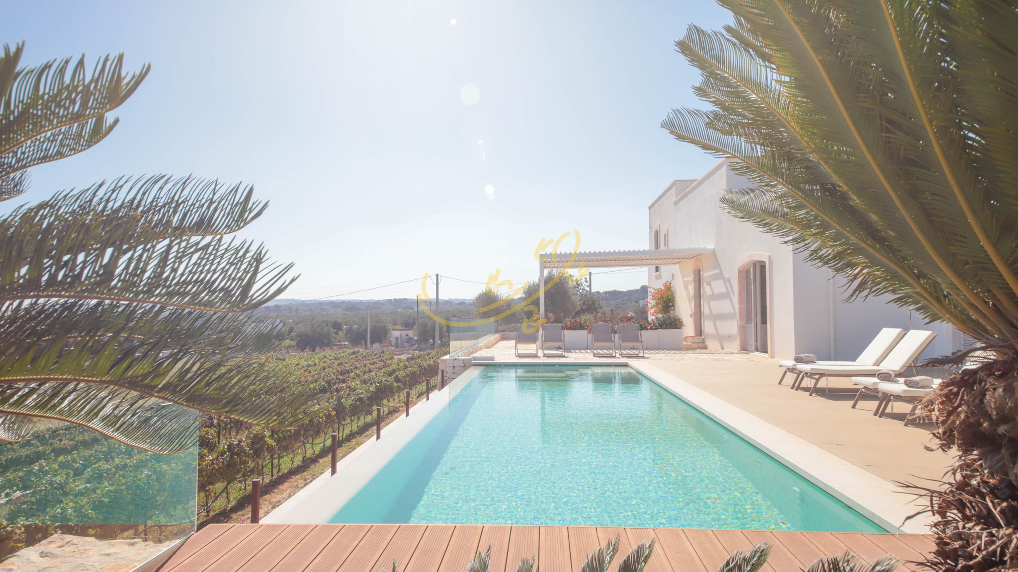 Italianway Monopoli TD Casale Donna Madia Sea View Pool Over Vineyard