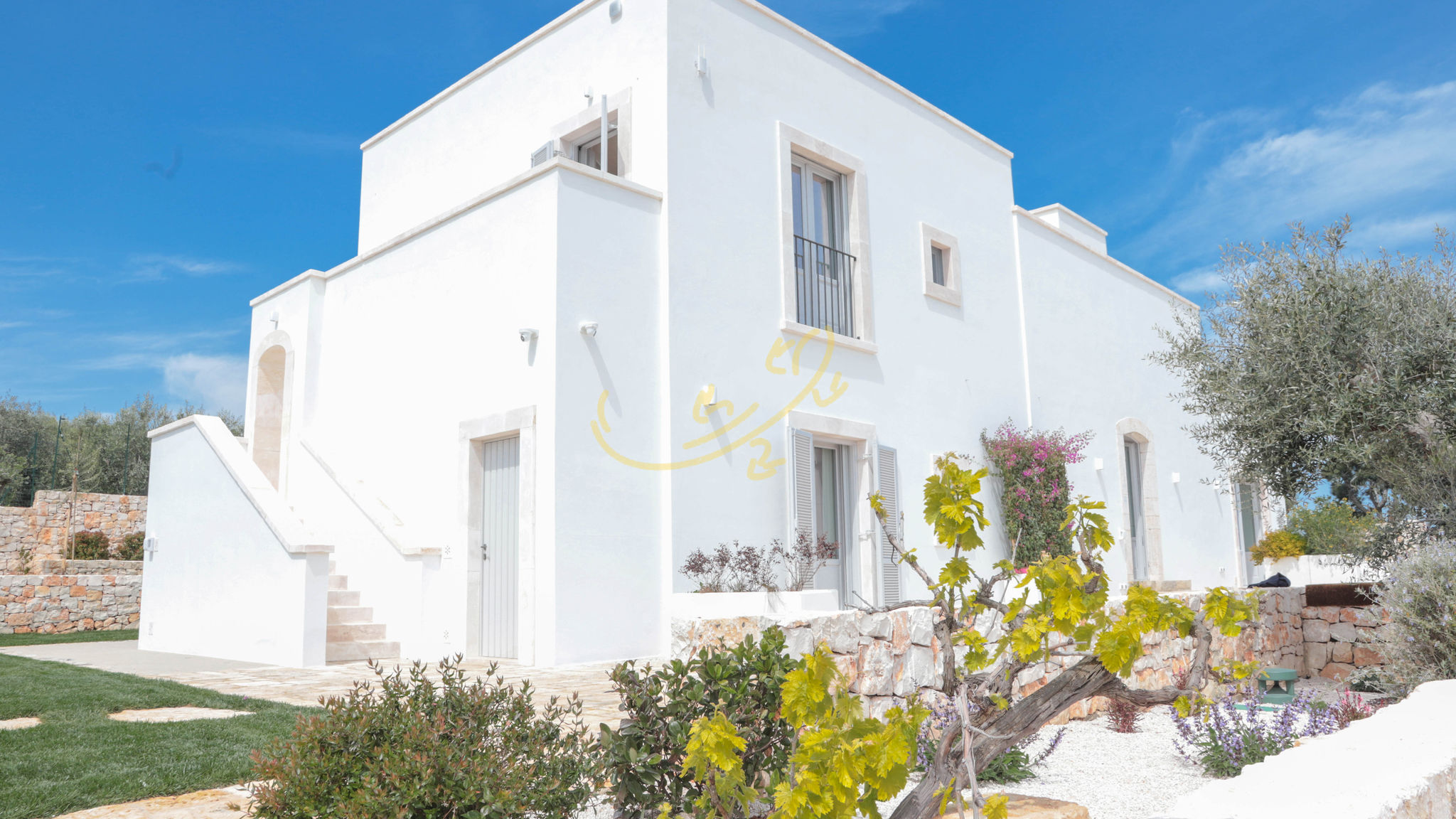 Italianway Monopoli TD Casale Donna Madia Sea View Pool Over Vineyard