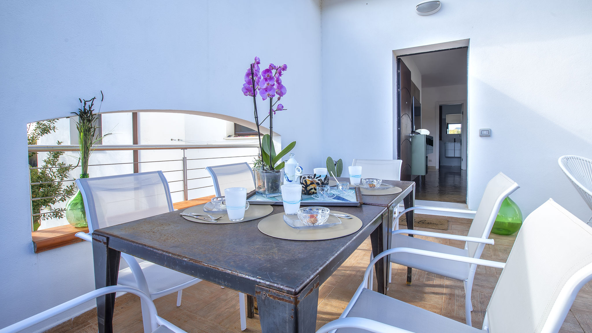 Italianway Olmedo Sardinia Re - Villa Fioretta Flowers Apartments - Terrace Apartment