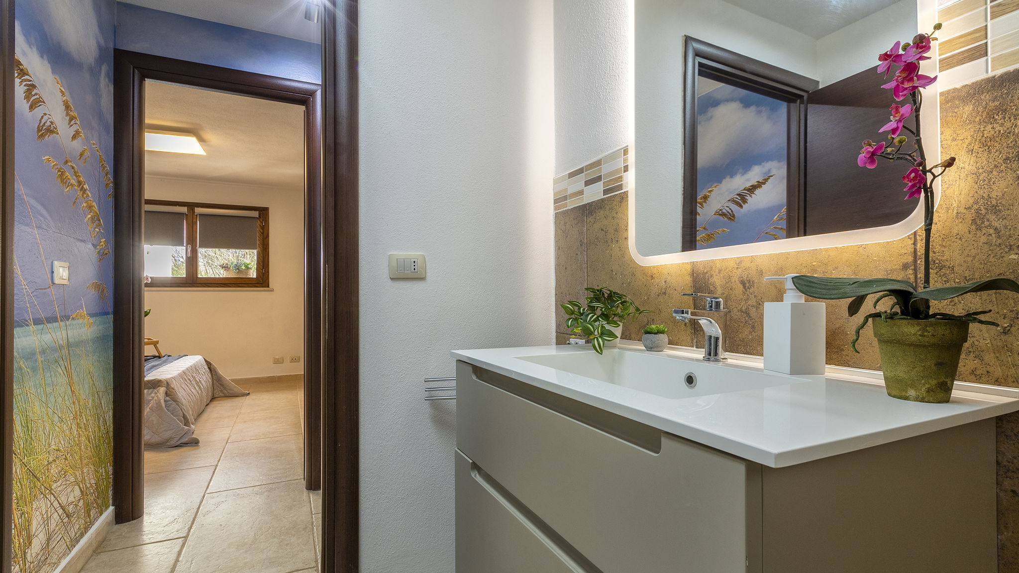 Italianway Olmedo Sardinia Re - Villa Fioretta Flowers Apartments - Garden Apartment