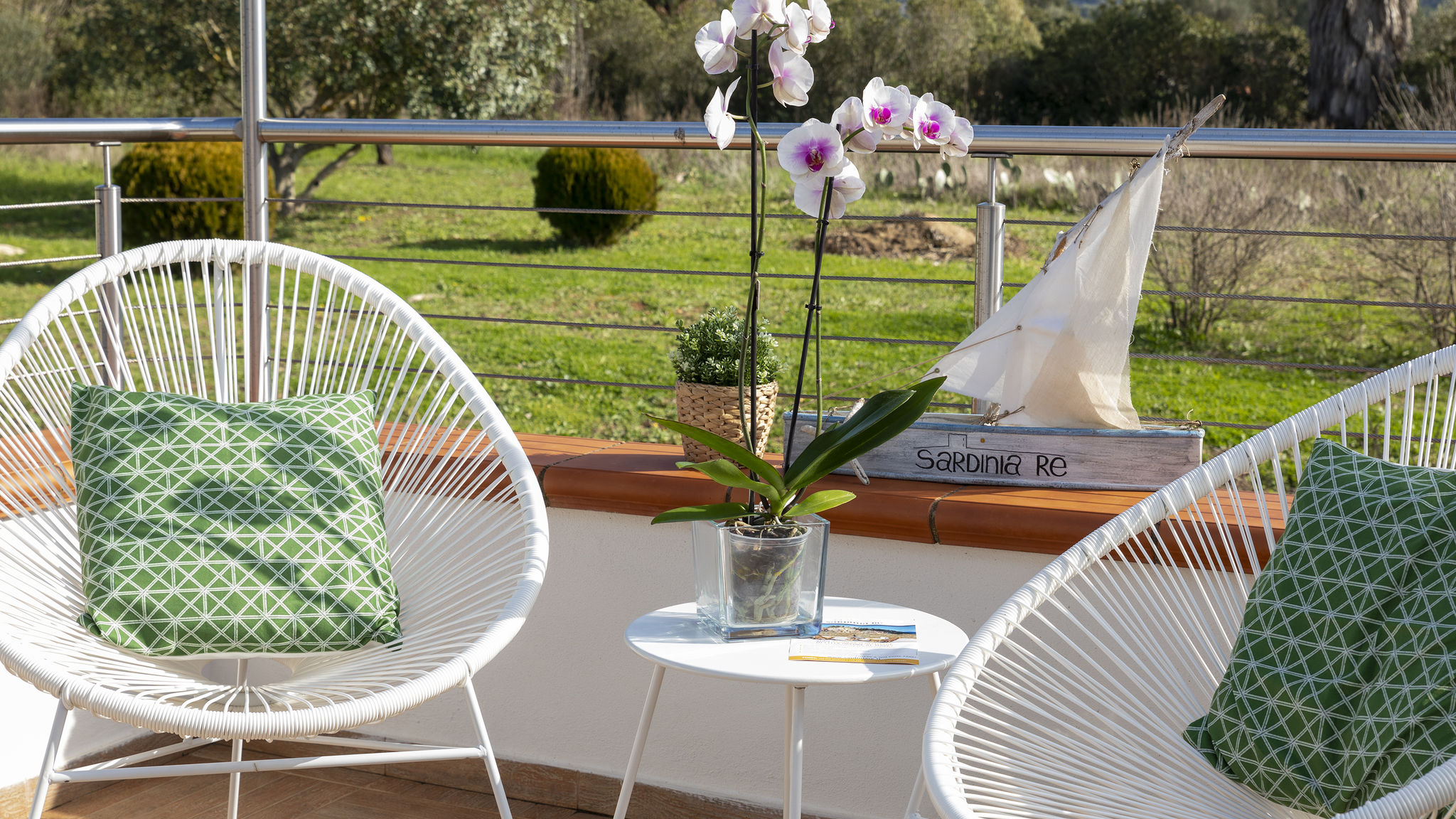 Italianway Olmedo Sardinia Re - Villa Fioretta Flowers Apartments - Terrace Apartment