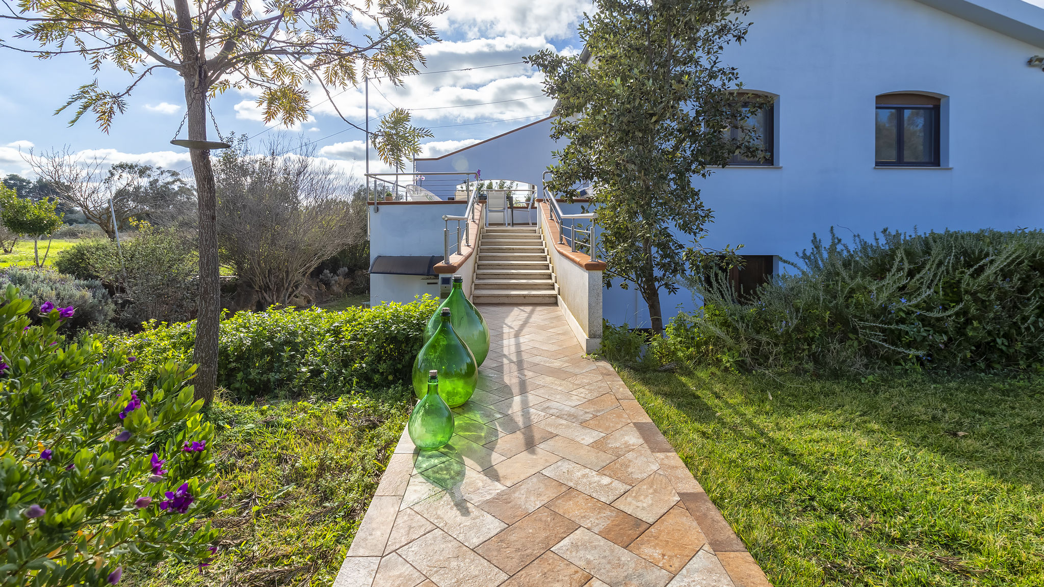 Italianway Olmedo Sardinia Re - Villa Fioretta Flowers Apartments - Terrace Apartment