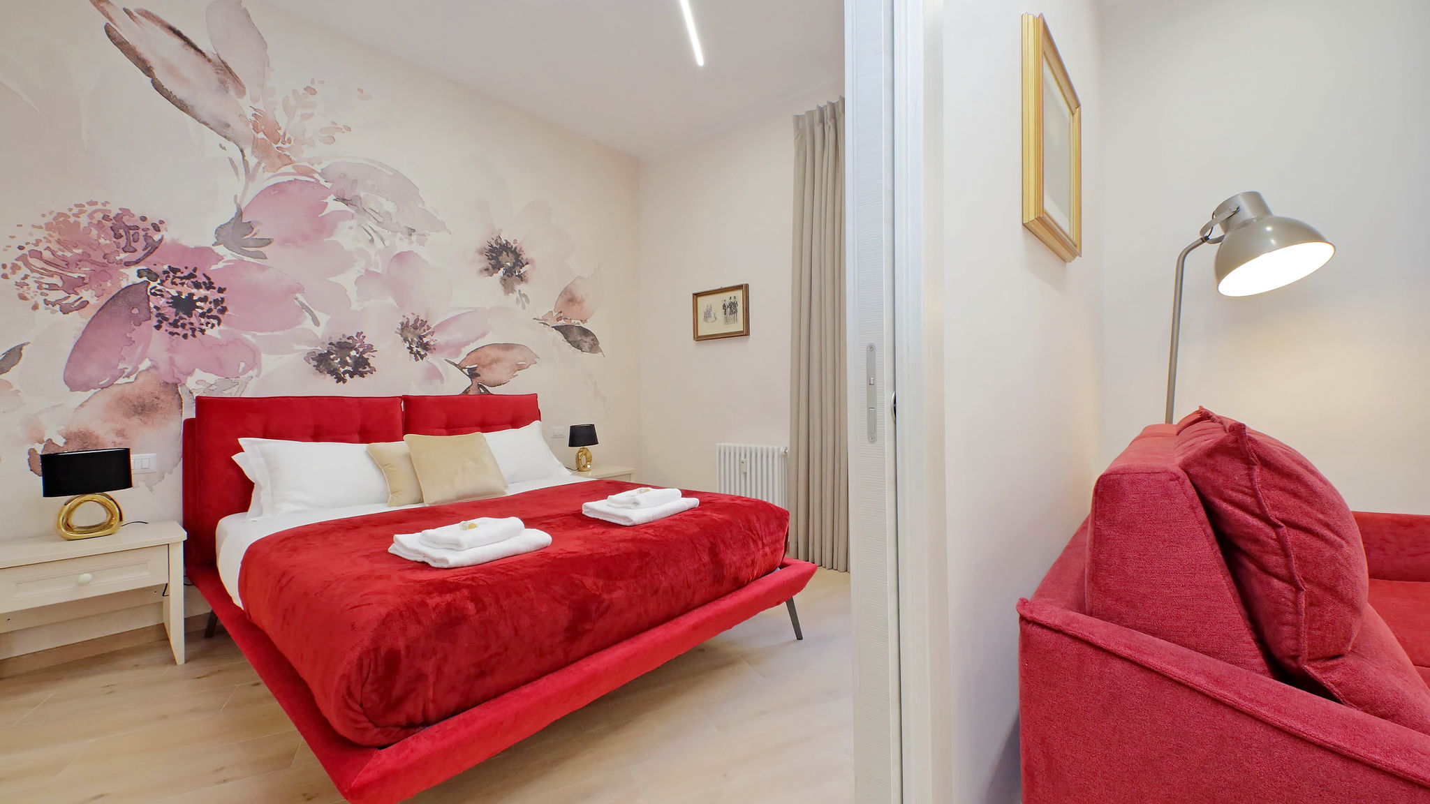 4BNB Roma 4BNB - Ottaviano Vatican Flat - Red