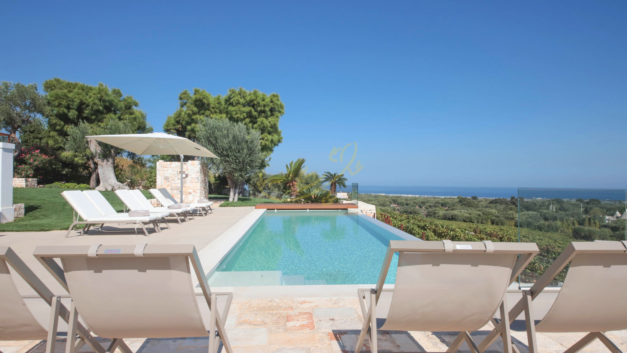 TD Casale Donna Madia Sea View Pool Over Vineyard