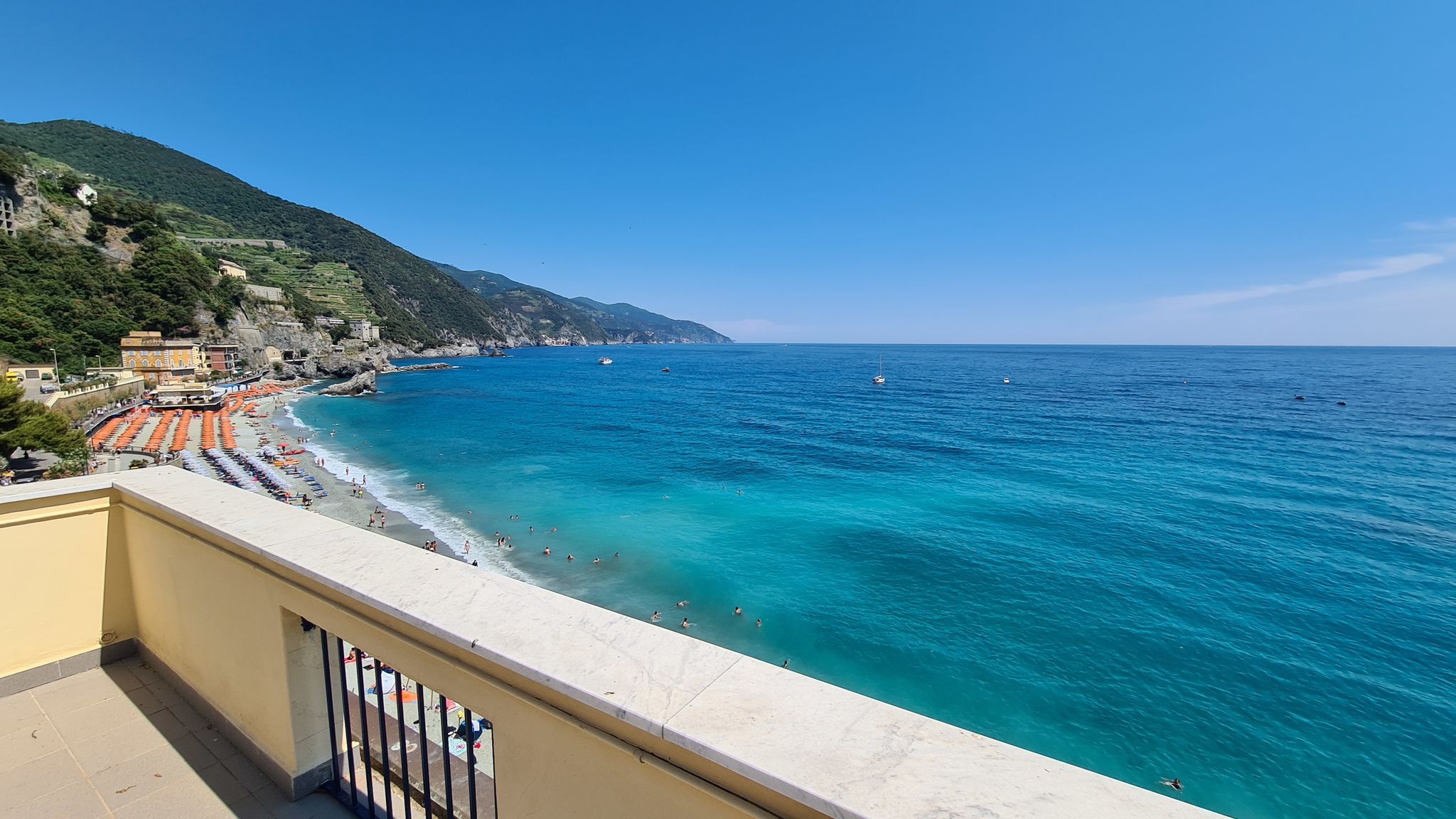 Italianway Monterosso al Mare Villa Ferrer Best view of the sea and the 5terre