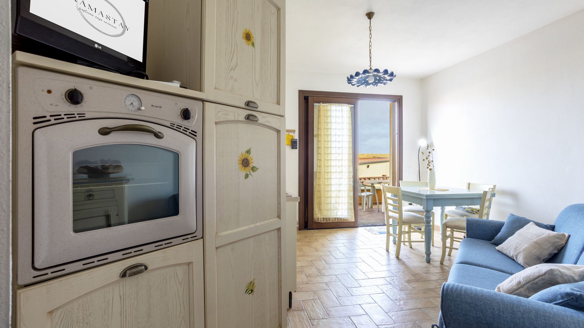 Sunflower, appartamento con vista mare