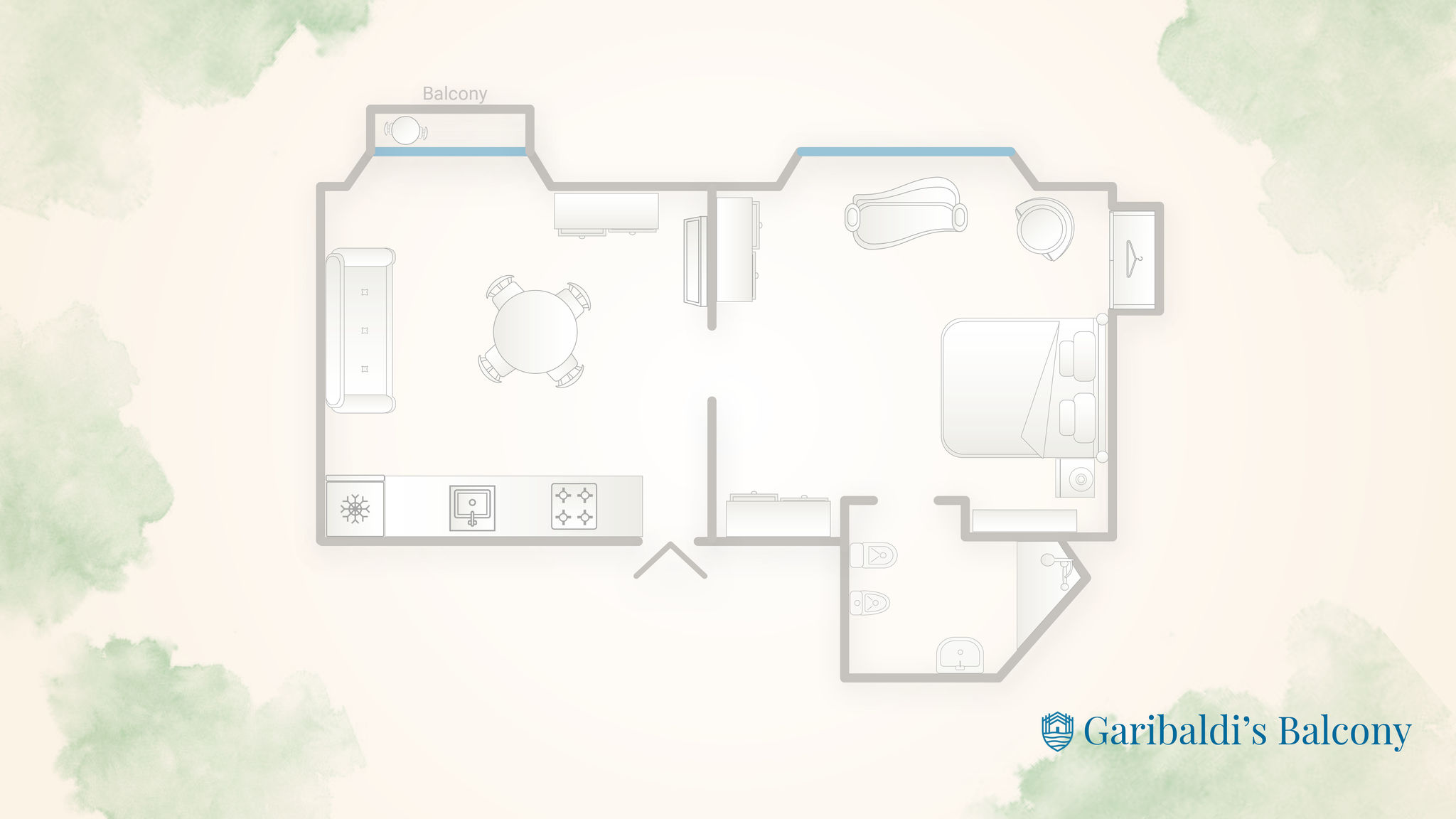 Italianway Como Garibaldi's Balcony