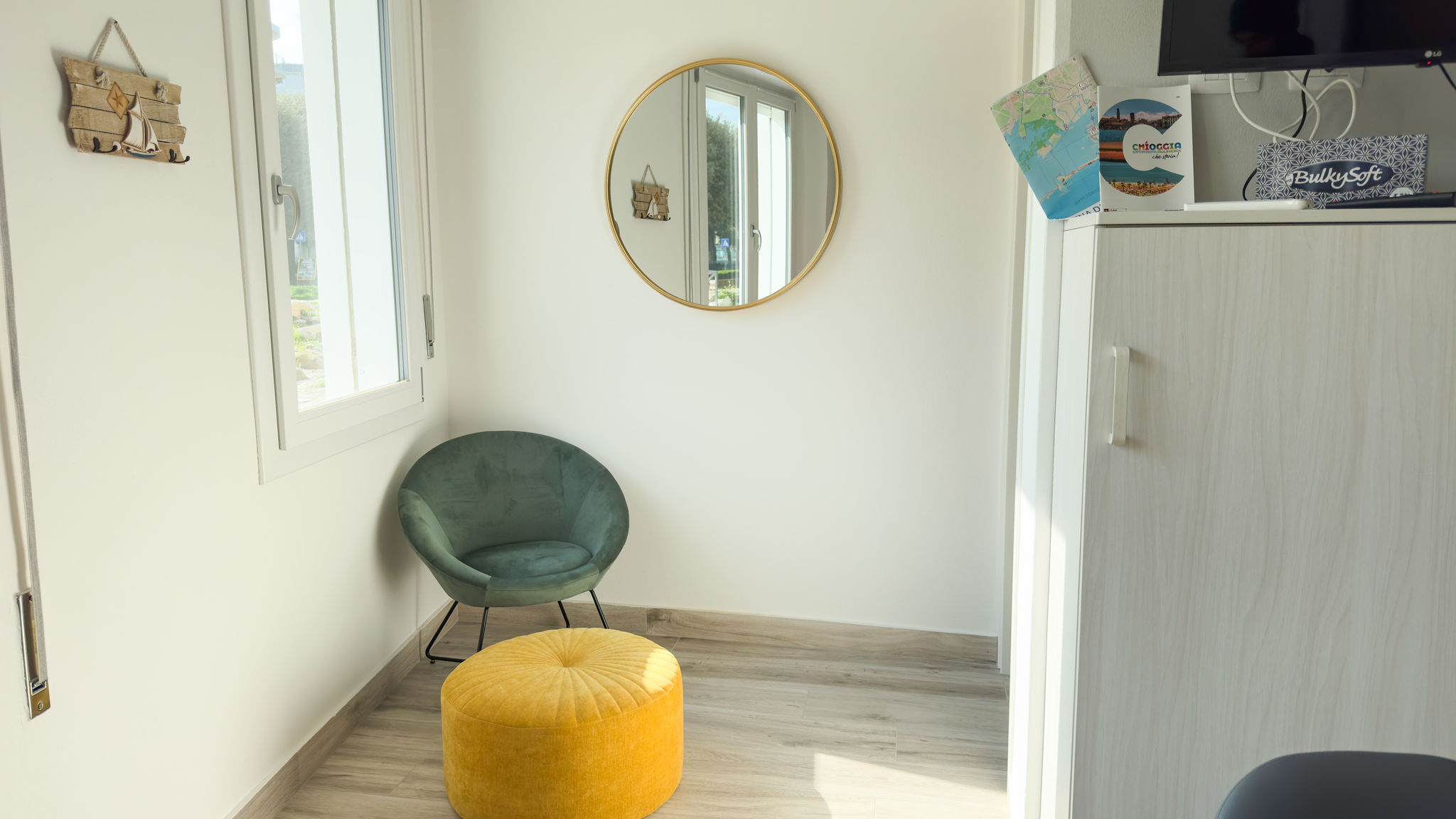 CA.SA CHECK Chioggia Onda Blu House by Ca-Sa Check