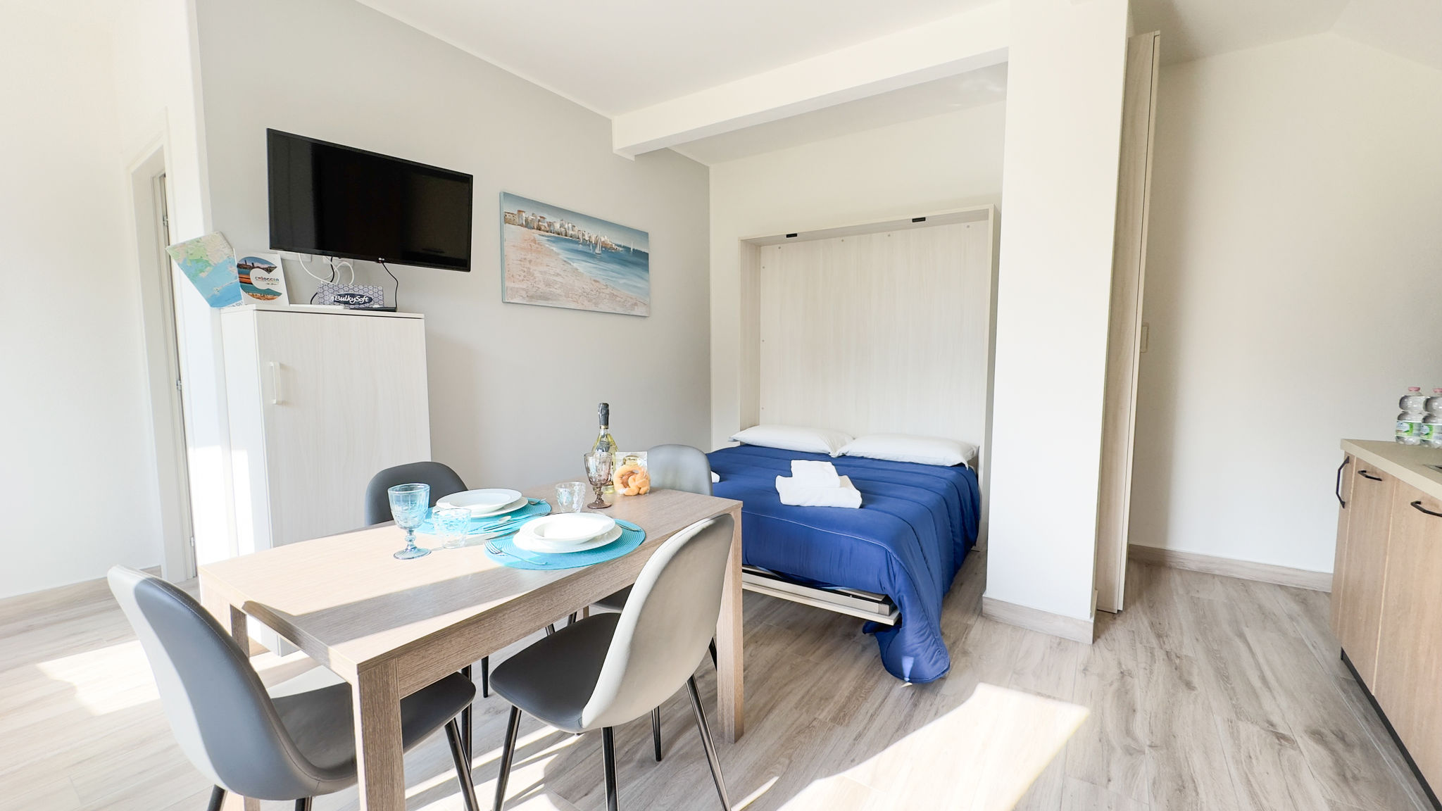 CA.SA CHECK Chioggia Onda Blu House by Ca-Sa Check