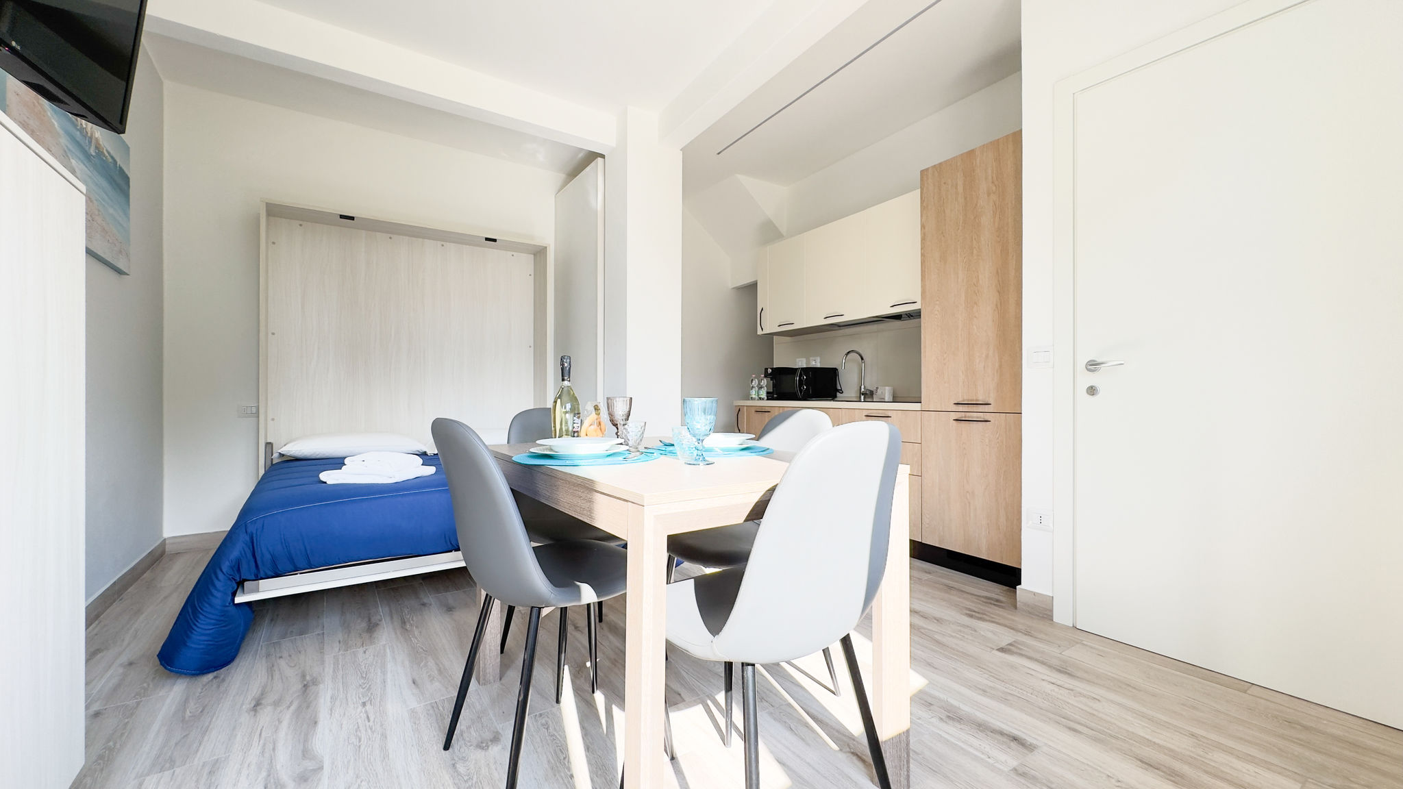 CA.SA CHECK Chioggia Onda Blu House by Ca-Sa Check