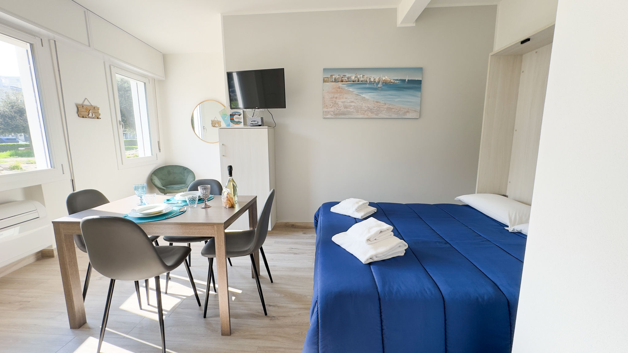 CA.SA CHECK Chioggia Onda Blu House by Ca-Sa Check