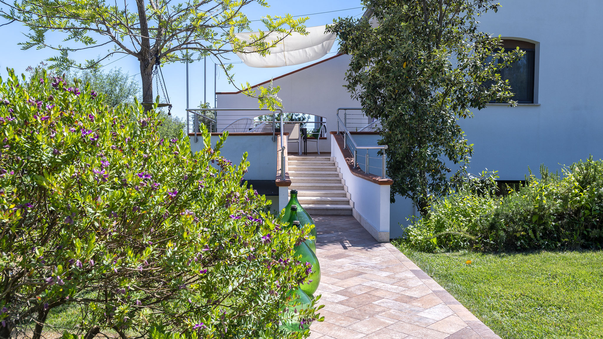 Italianway Olmedo Sardinia Re - Villa Fioretta Flowers Apartments - Terrace Apartment