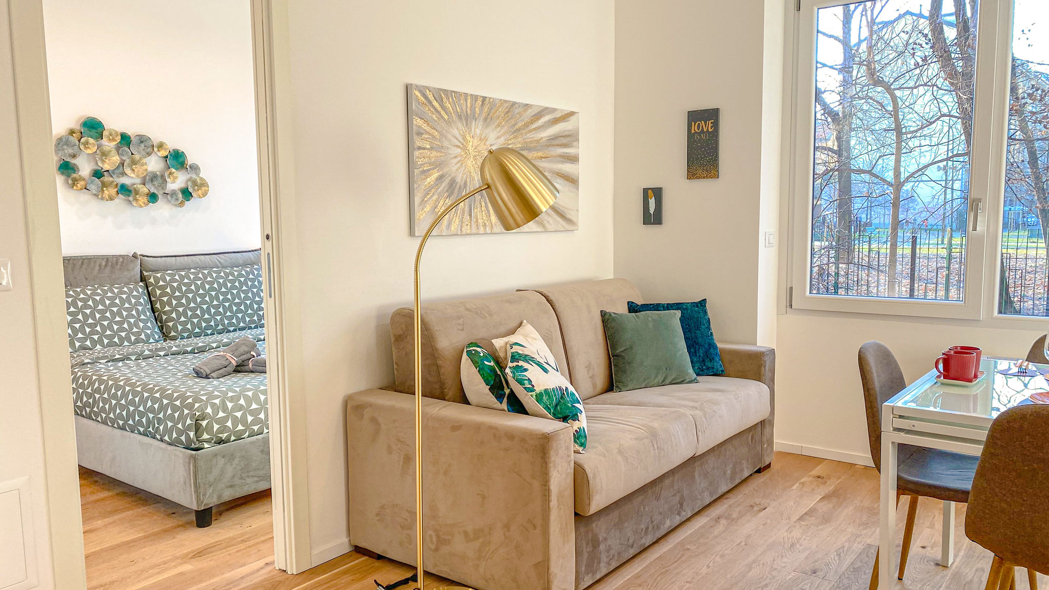 Flatsharing Srl Milano Banfi Suite - park view