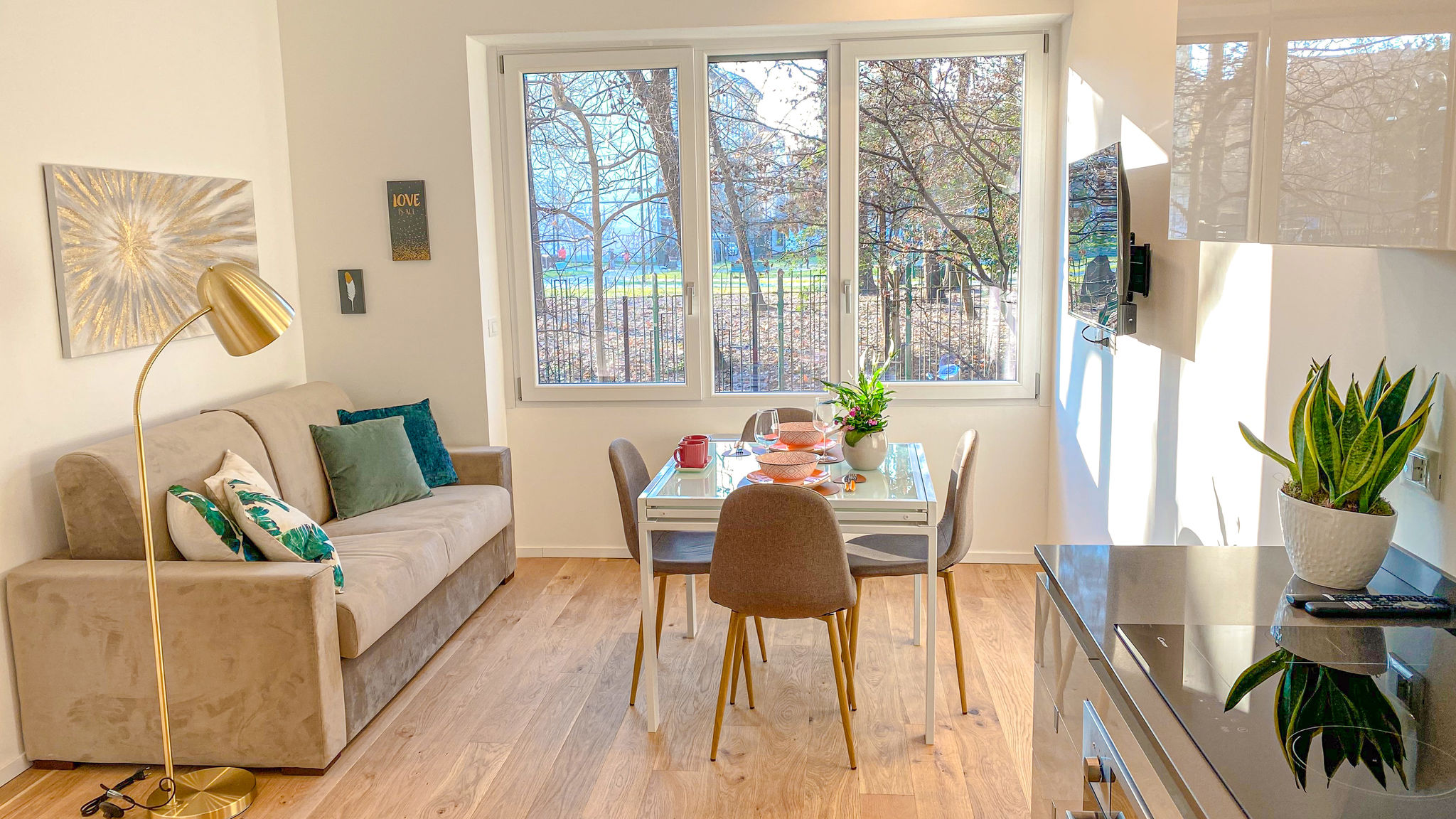 Flatsharing Srl Milano Banfi Suite - park view