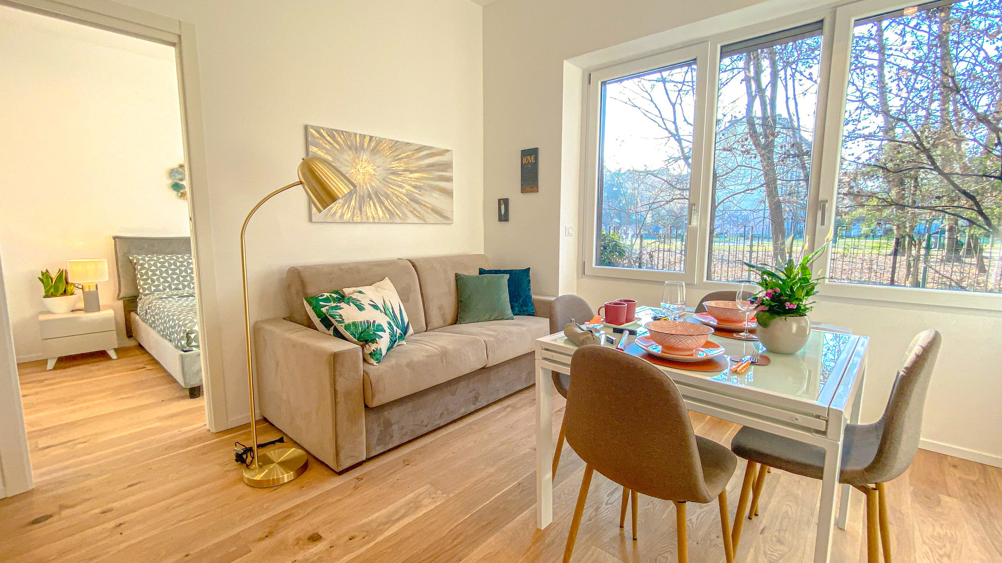 Flatsharing Srl Milano Banfi Suite - park view