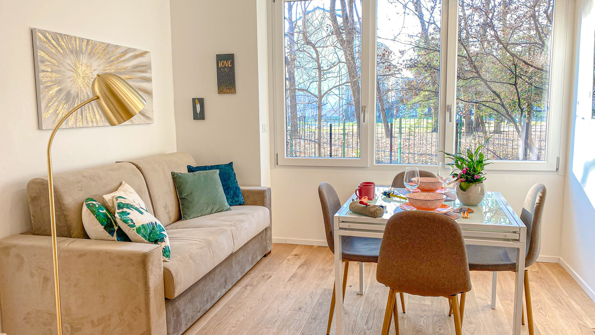 Flatsharing Srl Milano Banfi Suite - park view