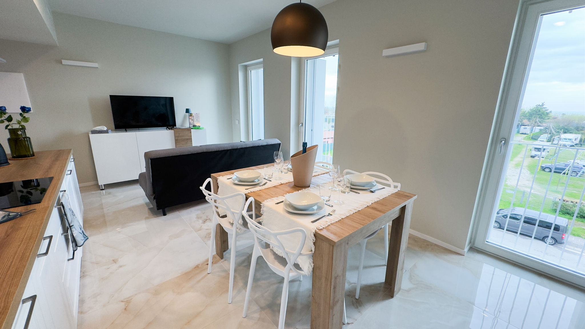 CA.SA CHECK Chioggia Fairmont Seafront Acquamarine Suite by Ca-Sa Check