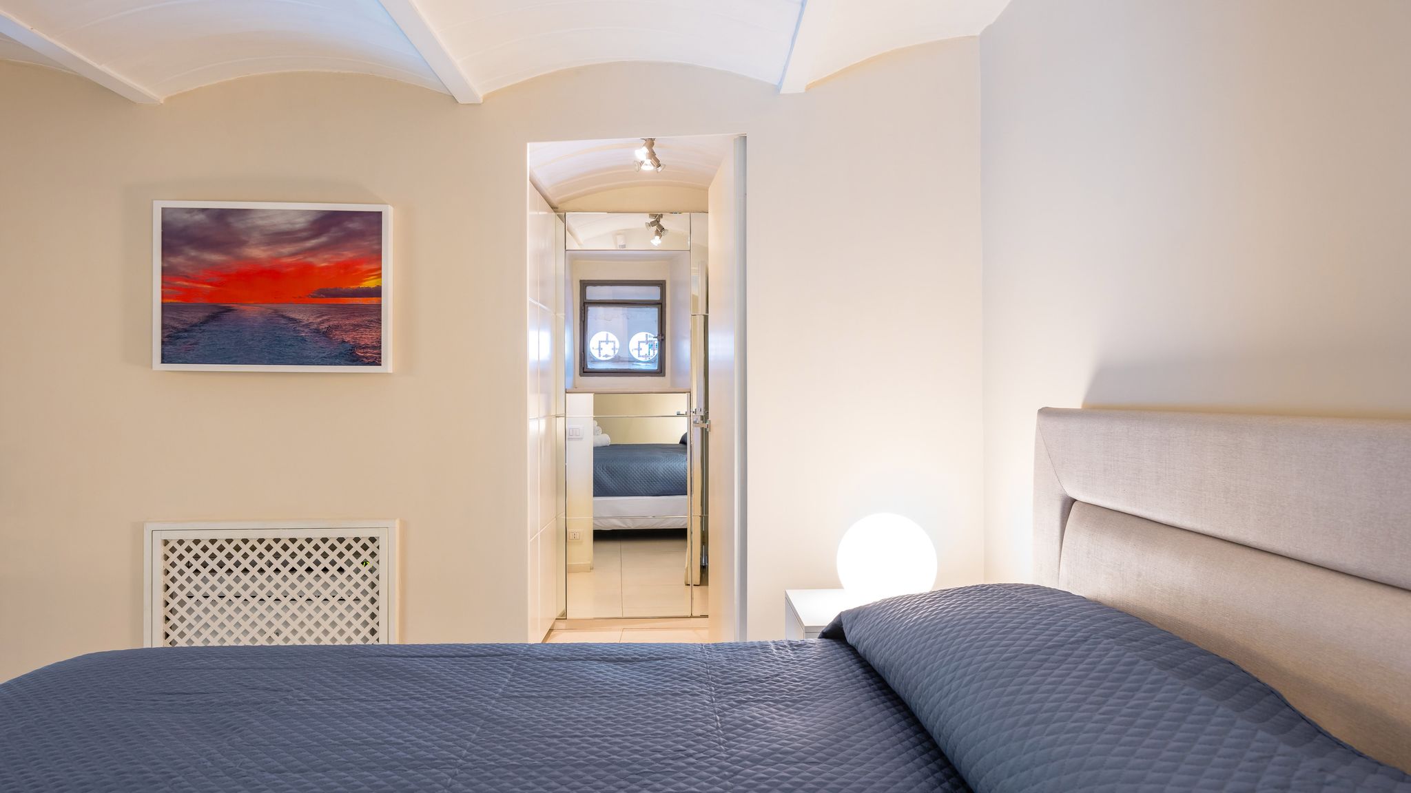 Italianway Napoli Blu Breeze on Seafront with parking