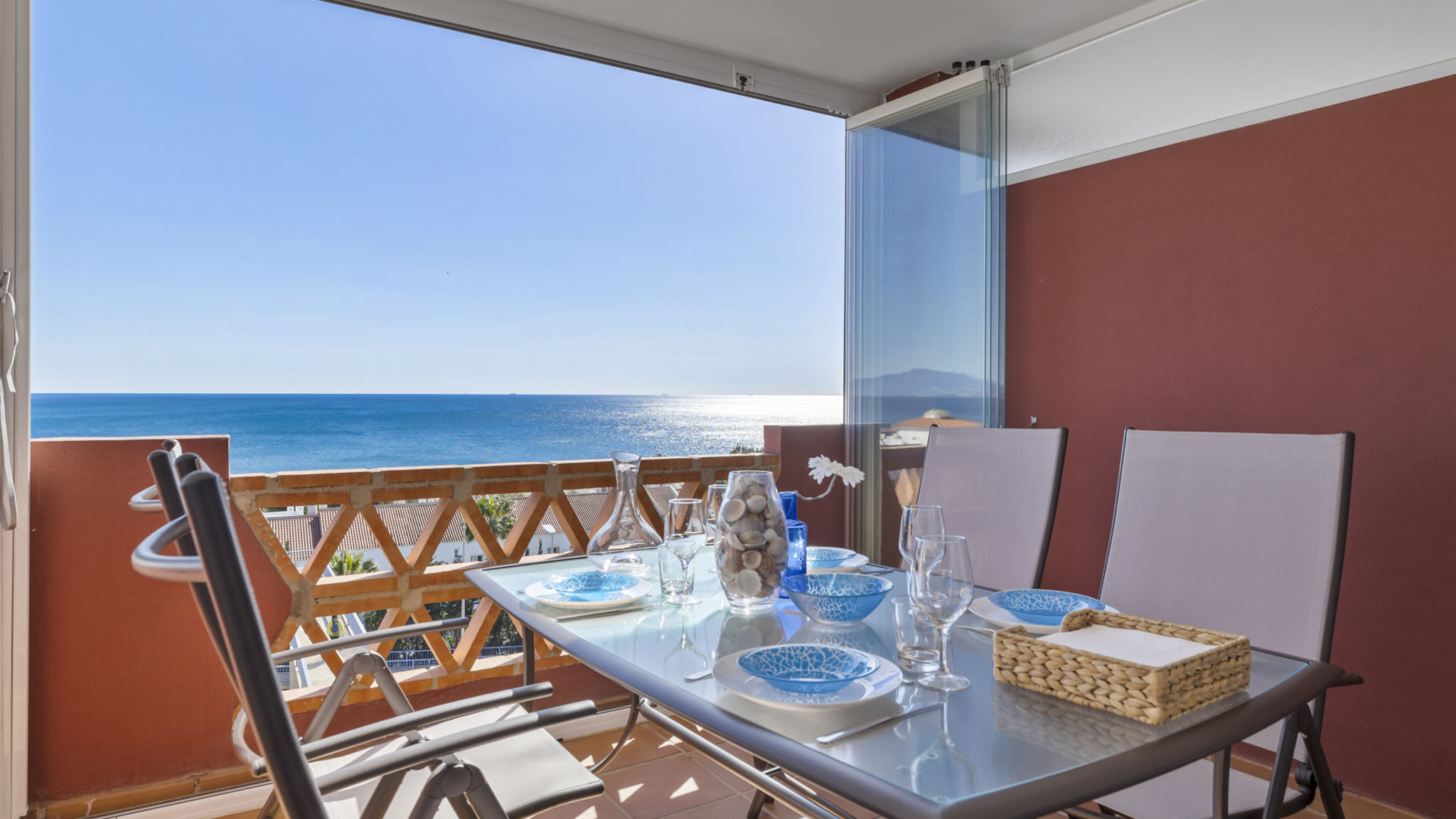 Costarentals Manilva Breathtaking beachfront terrace in Manilva by Costarentals - Ref M45