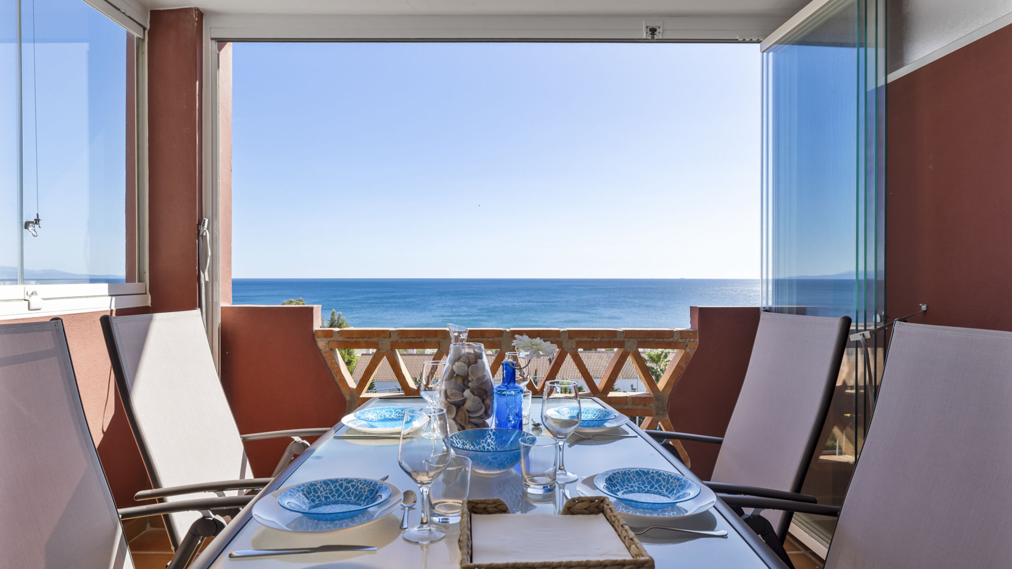 Costarentals Manilva Breathtaking beachfront terrace in Manilva by Costarentals - Ref M45