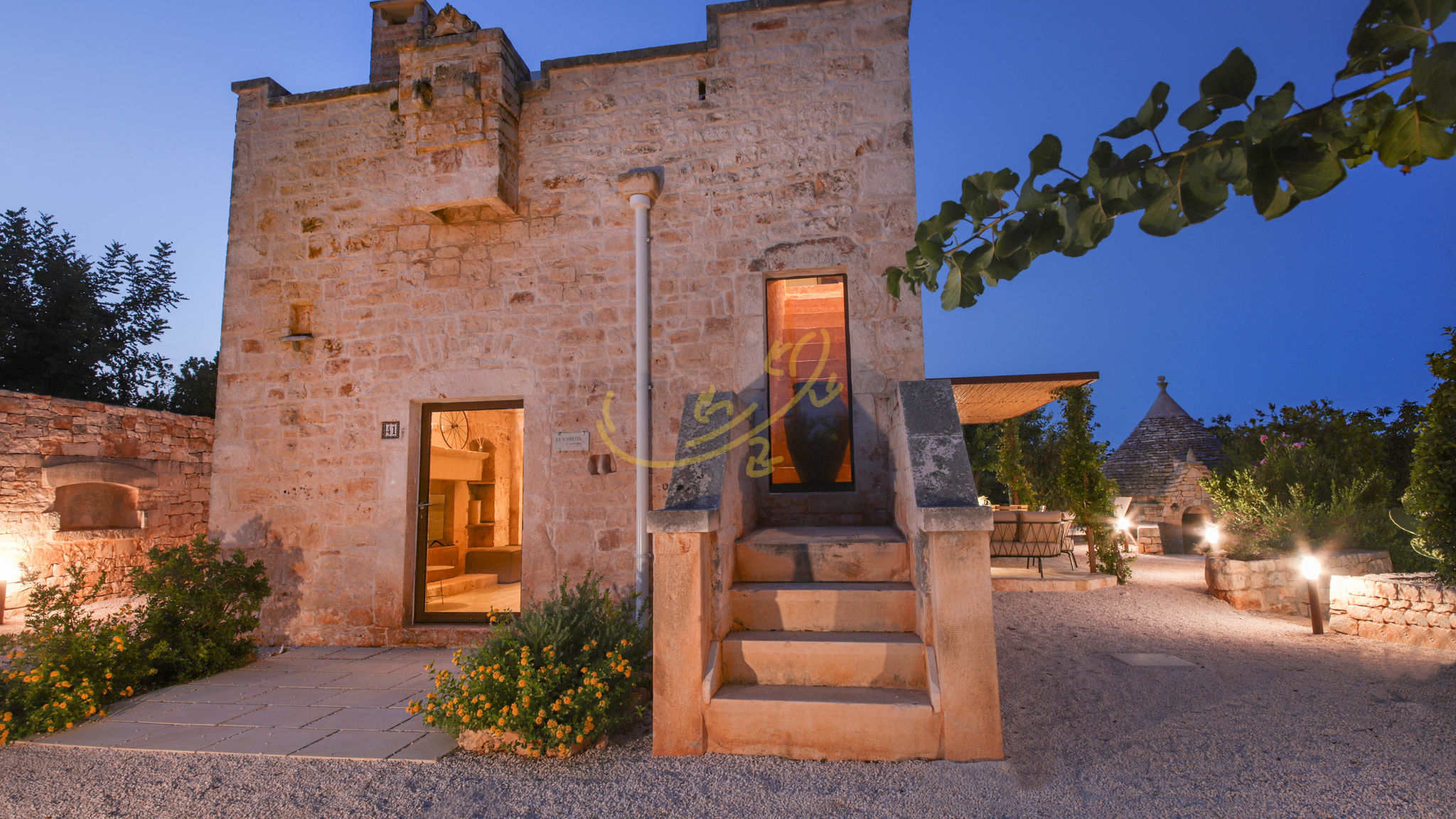 Italianway Castellana Grotte TD Torretta San Procopio Stone house with Pool