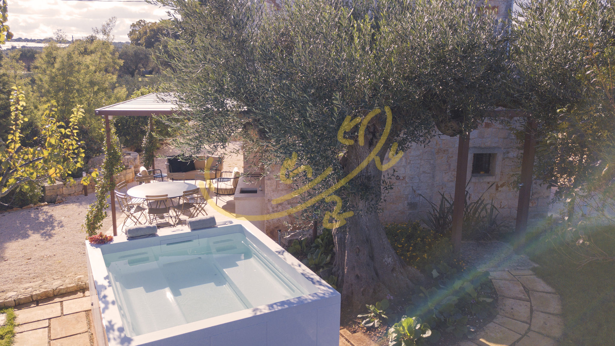Italianway Castellana Grotte TD Torretta San Procopio Stone house with Pool