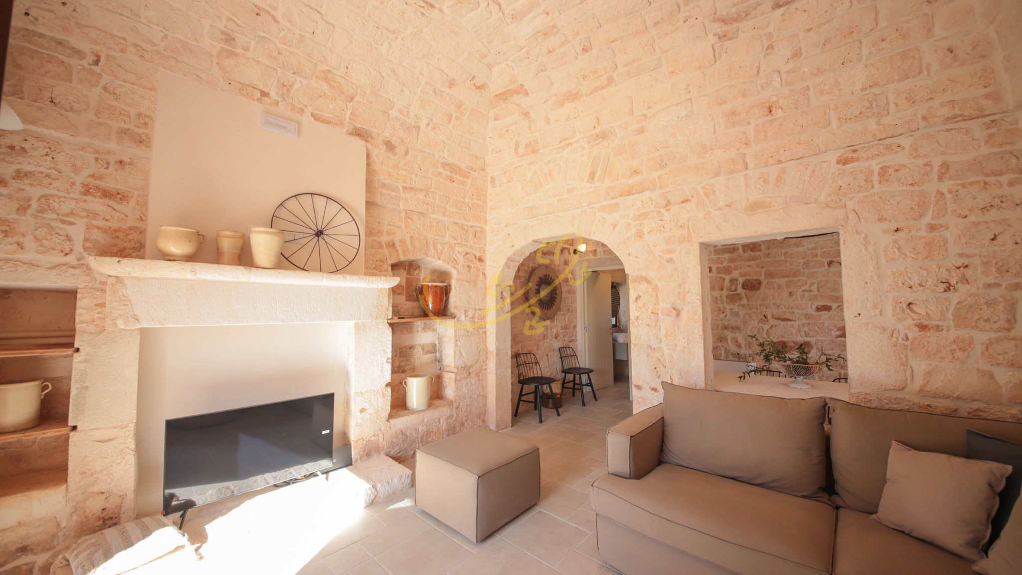 Italianway Castellana Grotte TD Torretta San Procopio Stone house with Pool