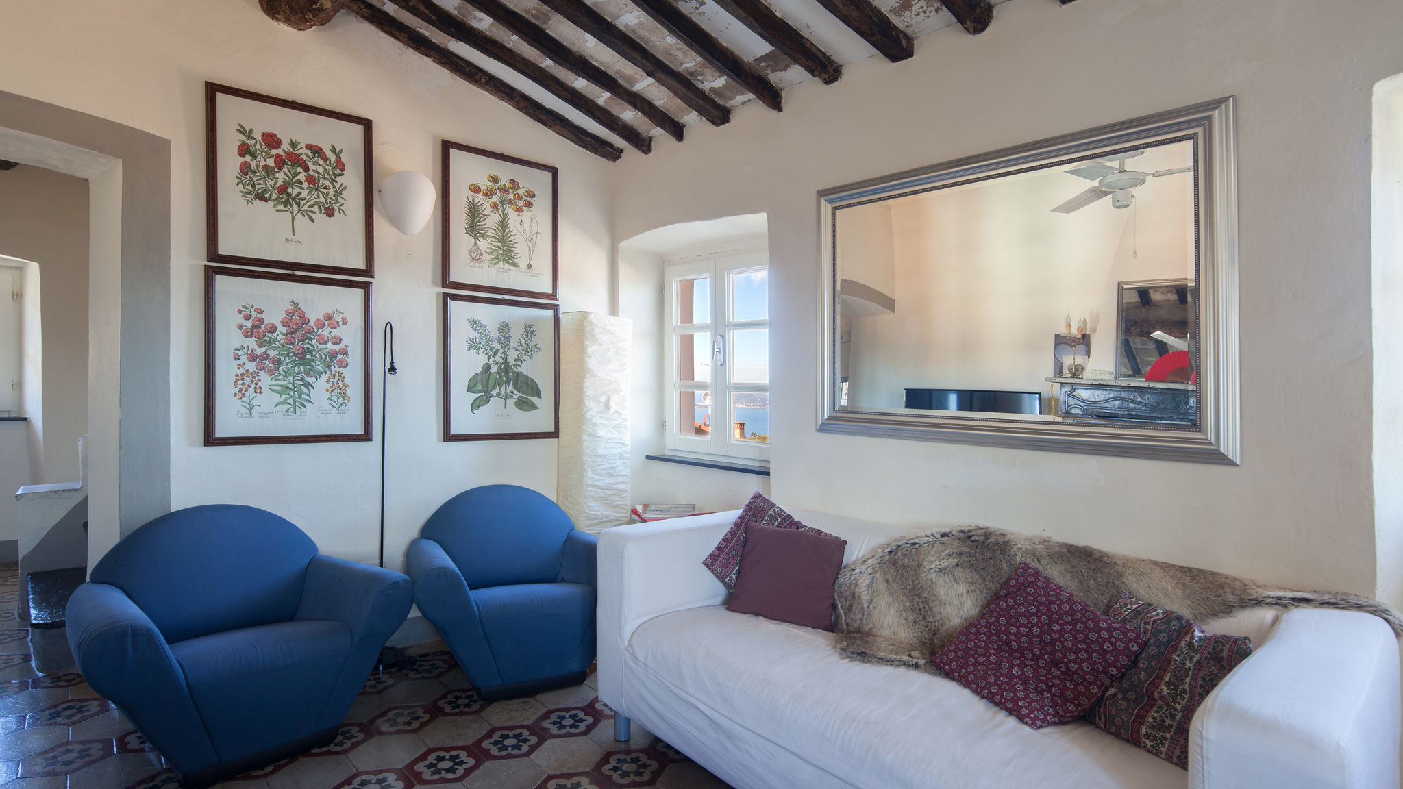 Italianway Ameglia Fivestay Roof terrace overlooking the gulf